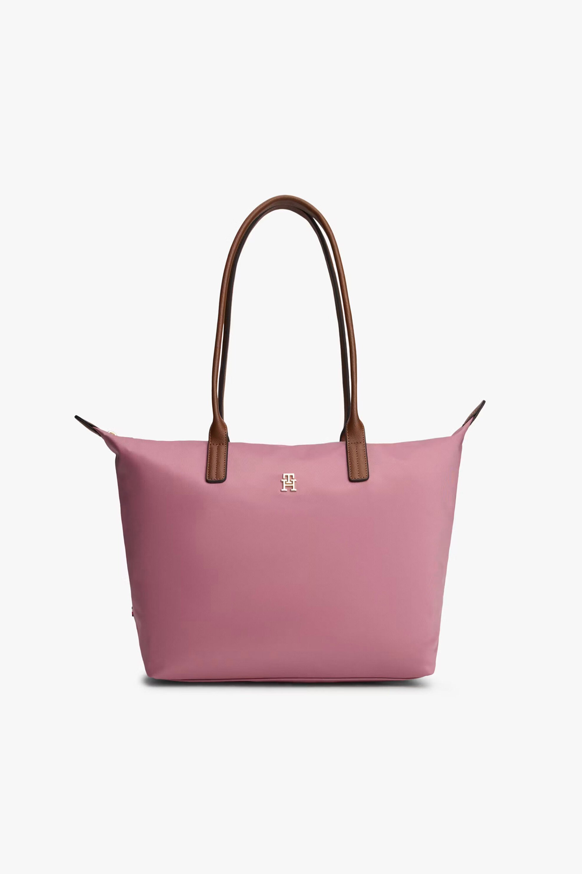 Tommy Hilfiger γυναικεία τσάντα tote με μεταλλικό μονόγραμμα 