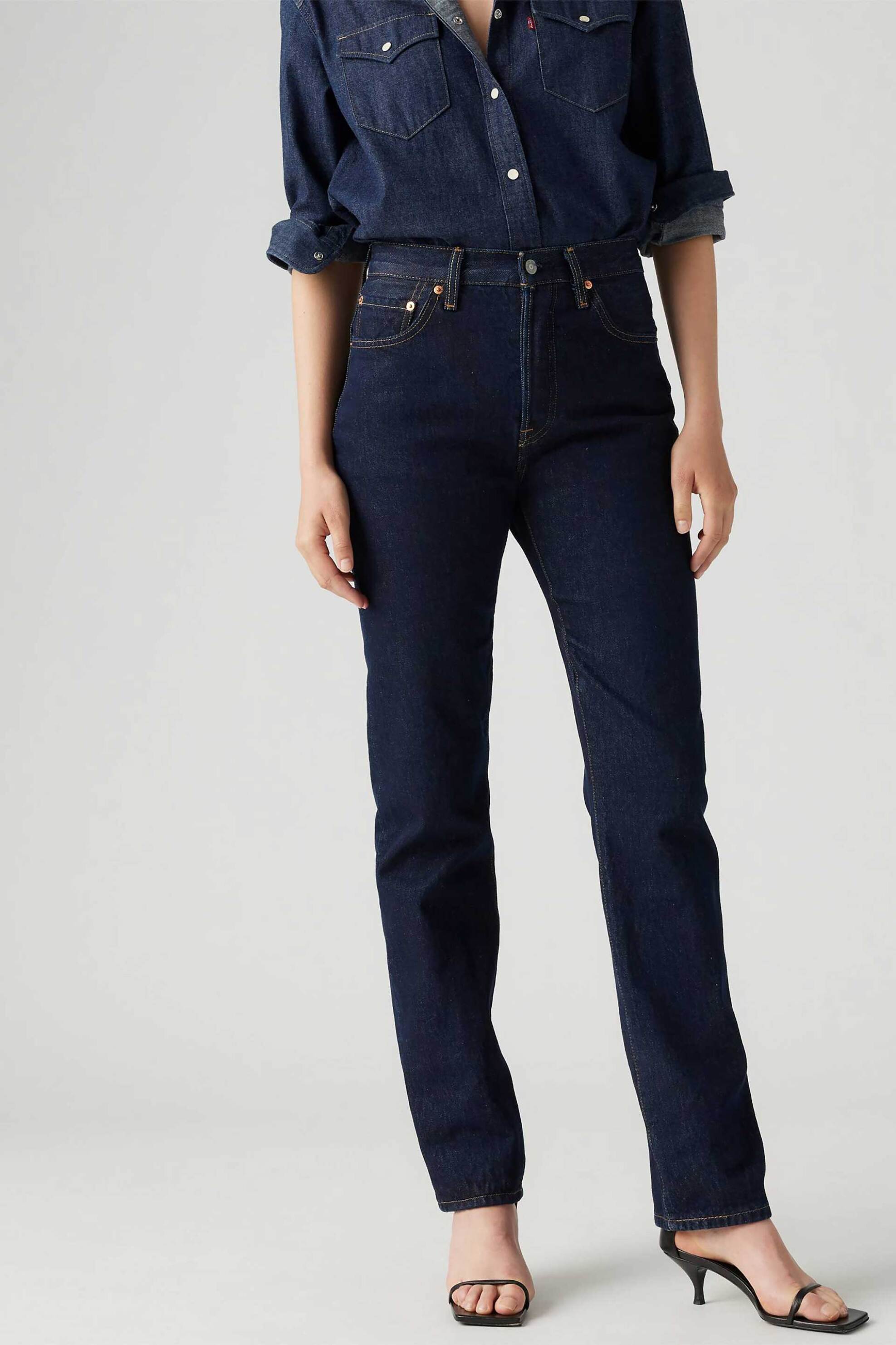 Levi's® γυναικείο τζιν παντελόνι ψηλόμεσο Original Fit "501®" - 125010384 Μαύρο φωτογραφία