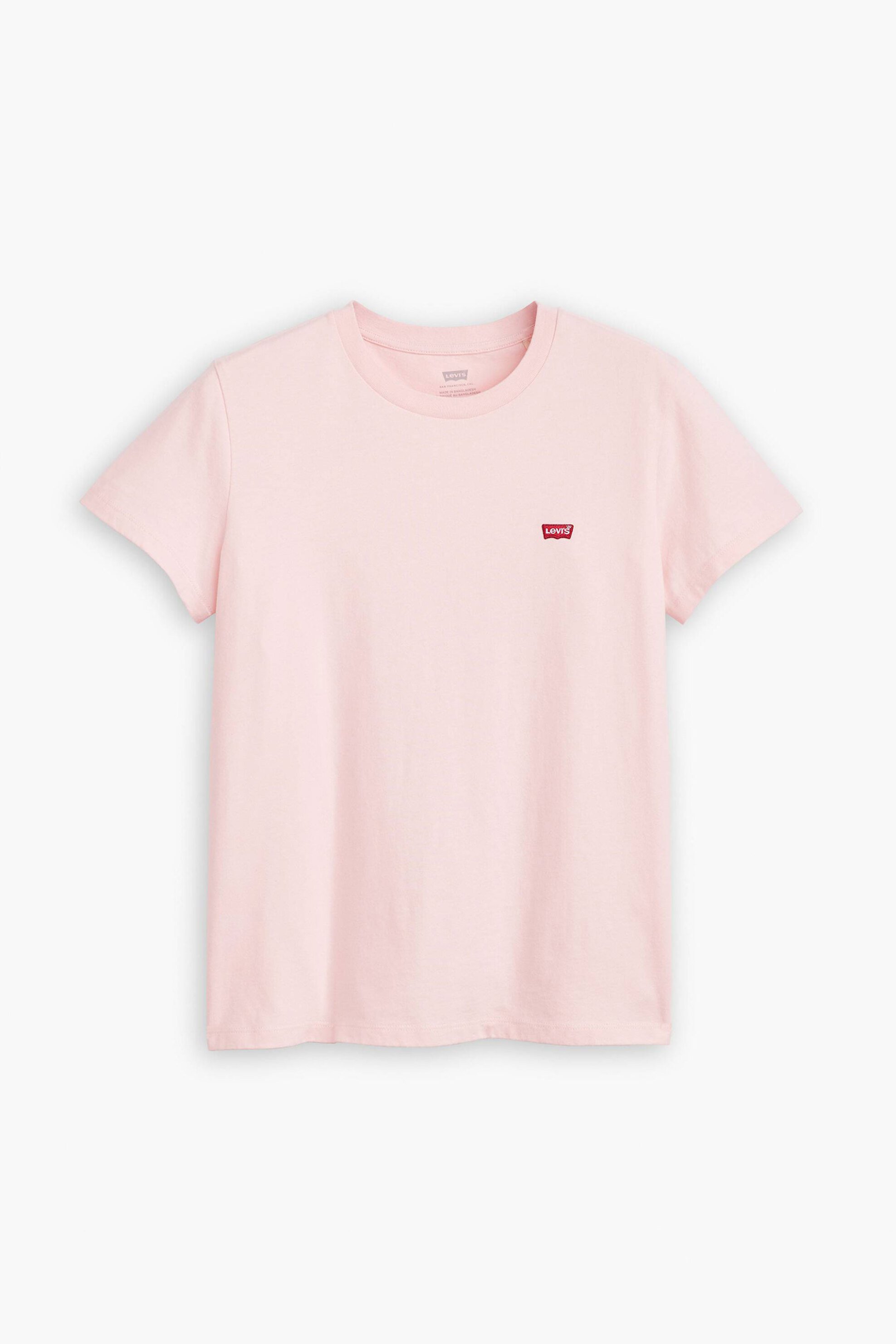 Levi&Apos S Γυναικείο T-Shirt με Λογότυπο Standard Fit The Perfect - 391850323 Ροζ