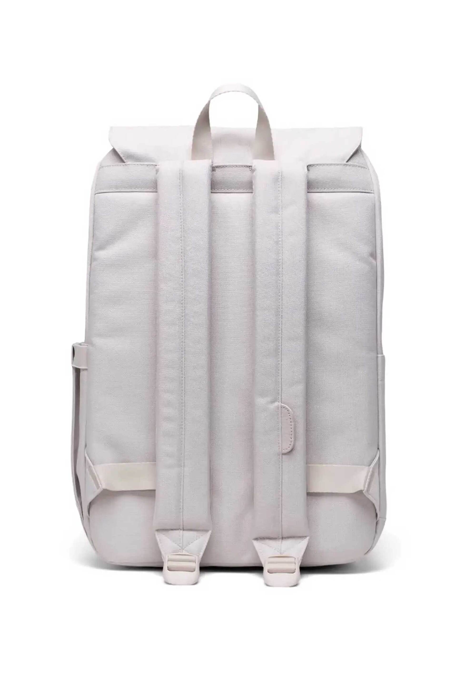 Herschel unisex backpack μονόχρωμο με contrast logo patch "Retreat™ Small" 17 L - 66UBCL01303 Κρέμ φωτογραφία