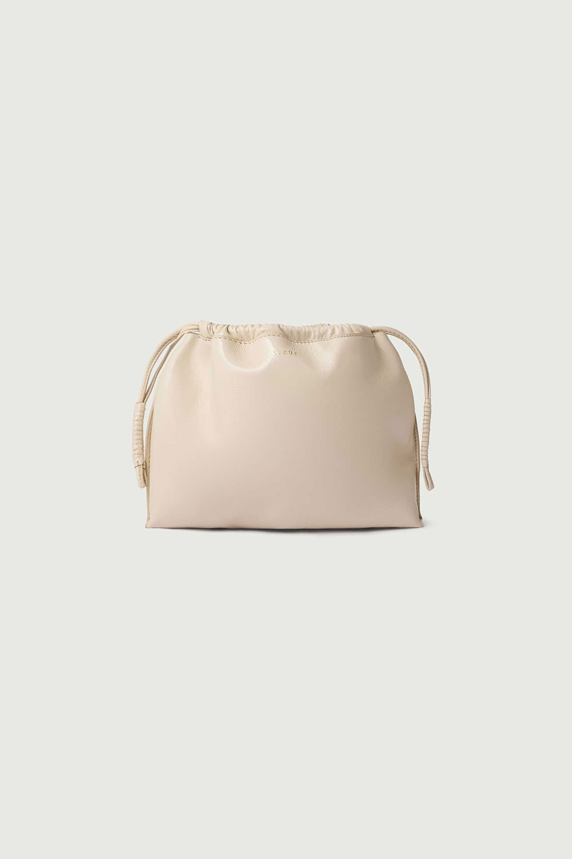 Soeur γυναικείο δερμάτινο mini bag "Suzette" - SEM0439SUZETTE Εκρού φωτογραφία