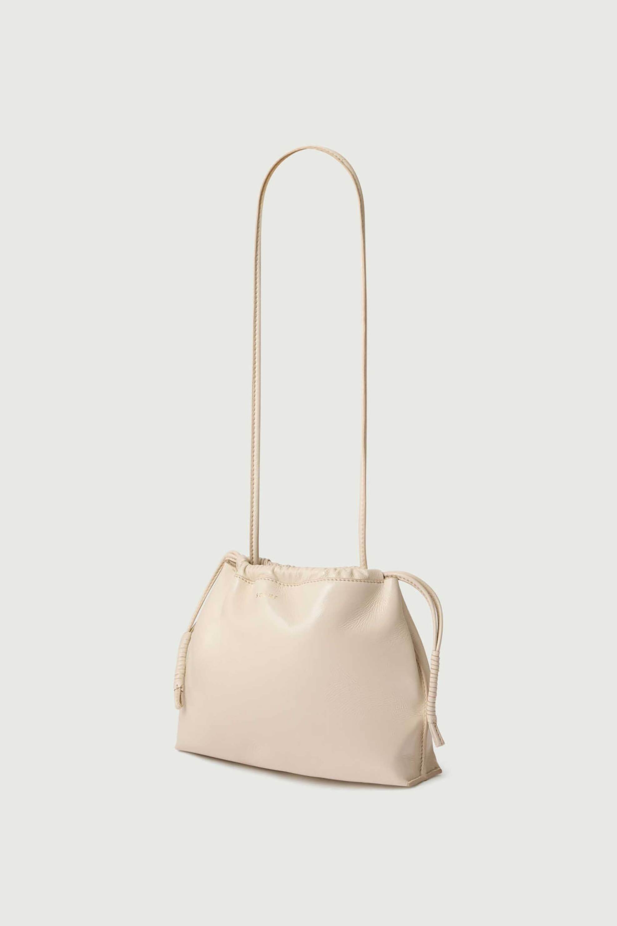 Soeur γυναικείο δερμάτινο mini bag "Suzette" - SEM0439SUZETTE Εκρού φωτογραφία