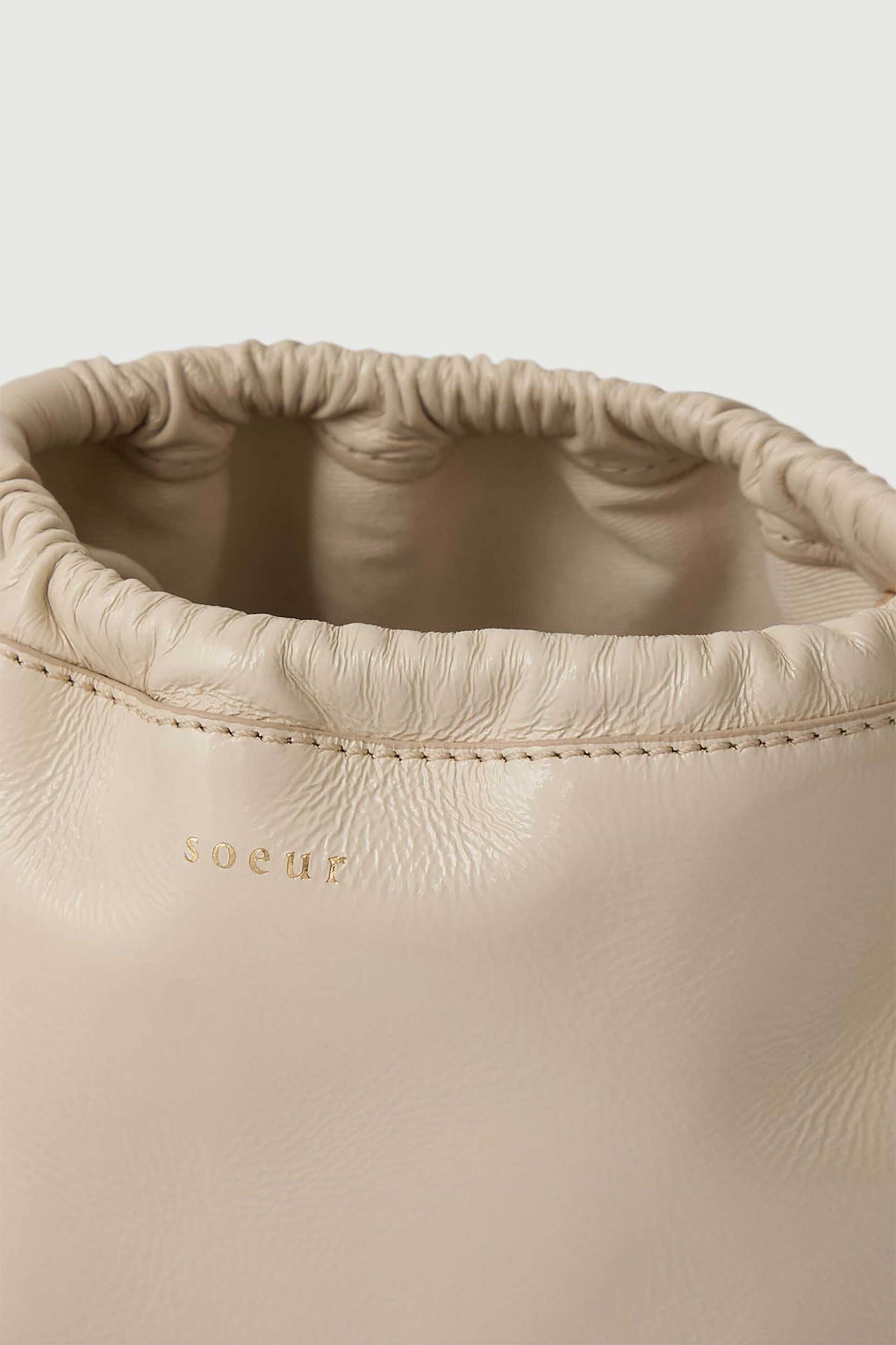 Soeur Γυναικείο Δερμάτινο Mini Bag Suzette - Sem0439Suzette Εκρού