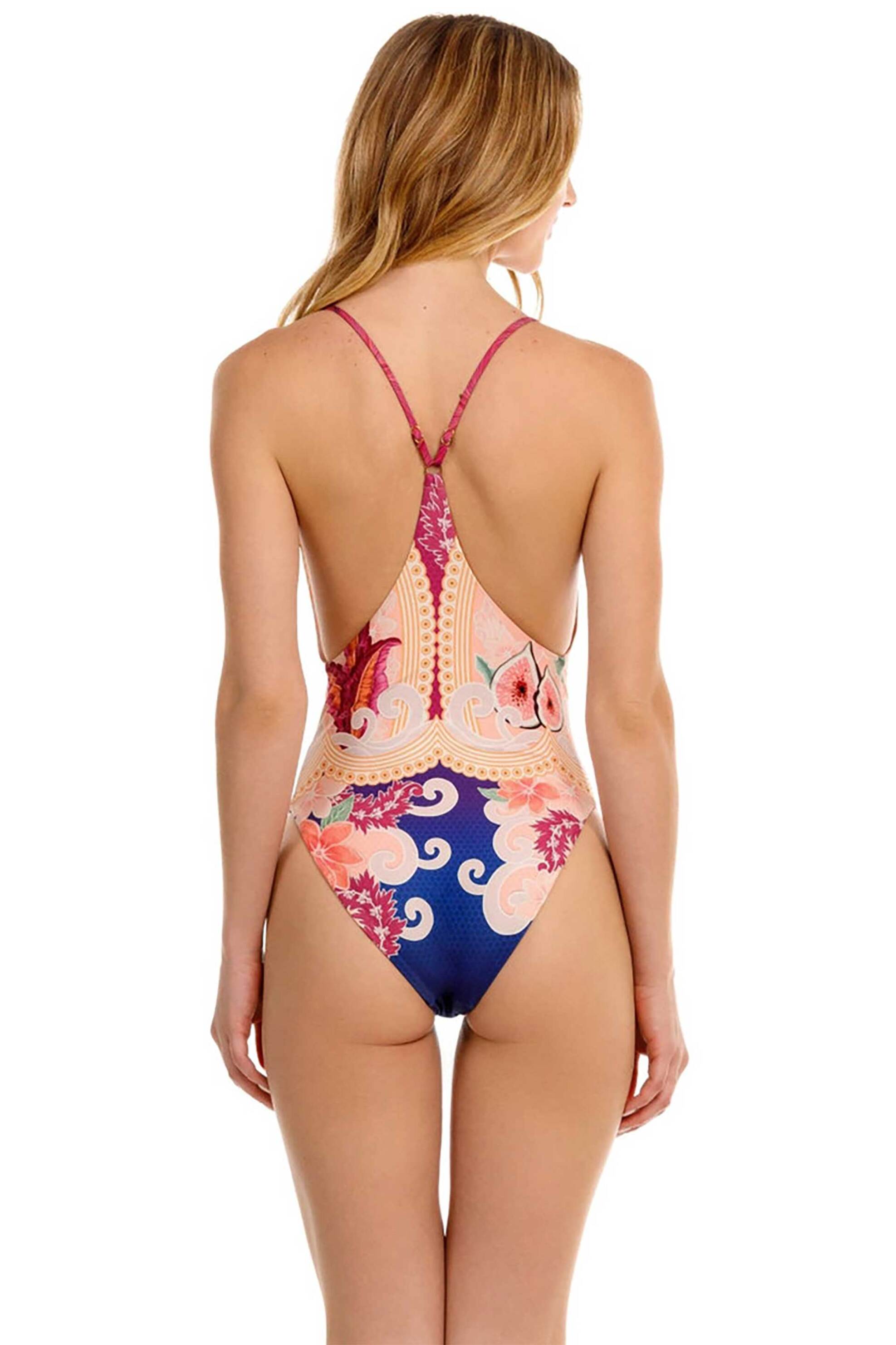 Agua Bendita γυναικείο μαγιό ολόσωμο "Aloe" - 20086-MULTICOLOR Πολύχρωμο φωτογραφία