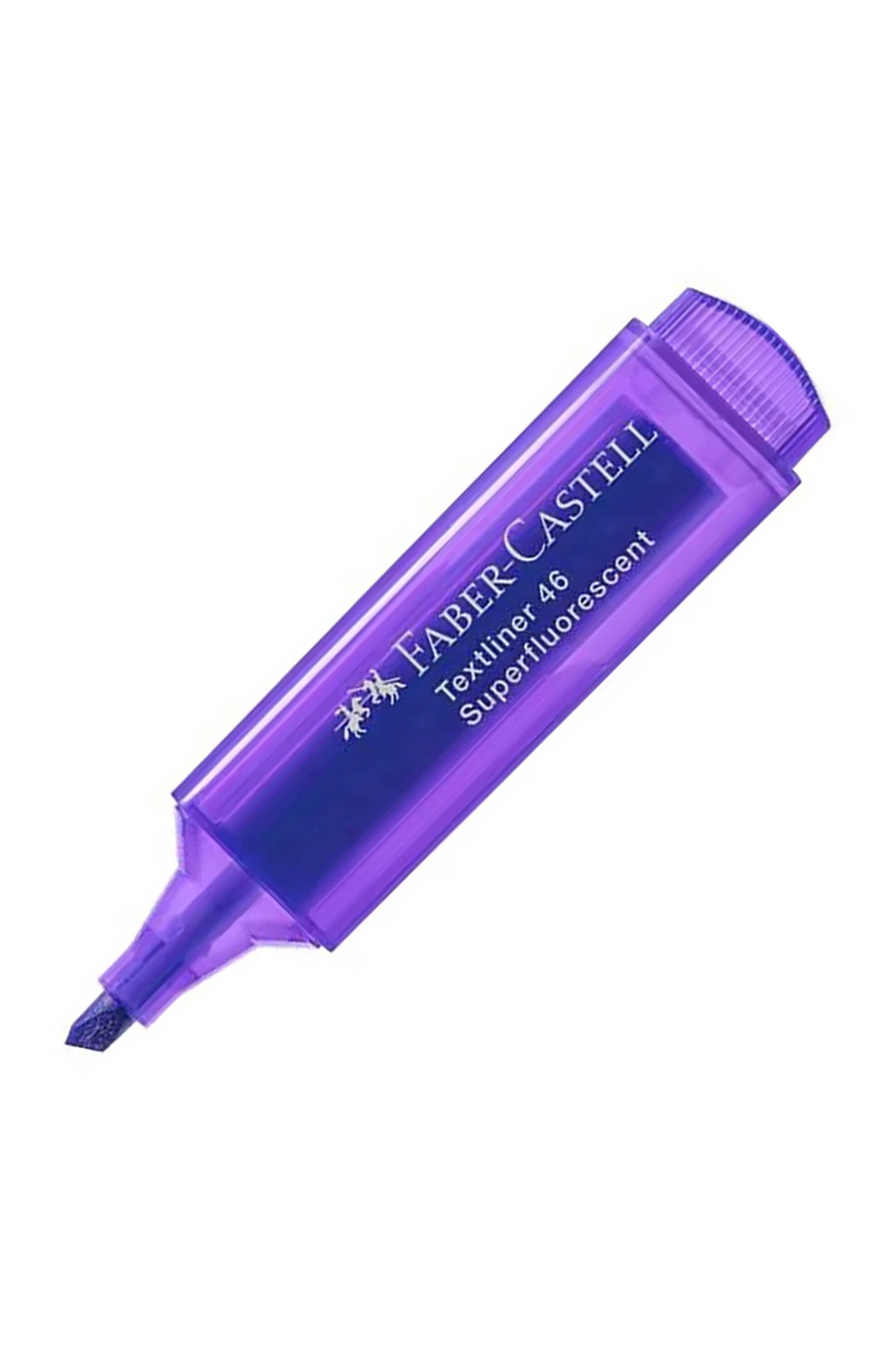 Faber-Castell μαρκαδόρος υπογράμμισης 46 Super Fluorescent Bιολετί - 077154636