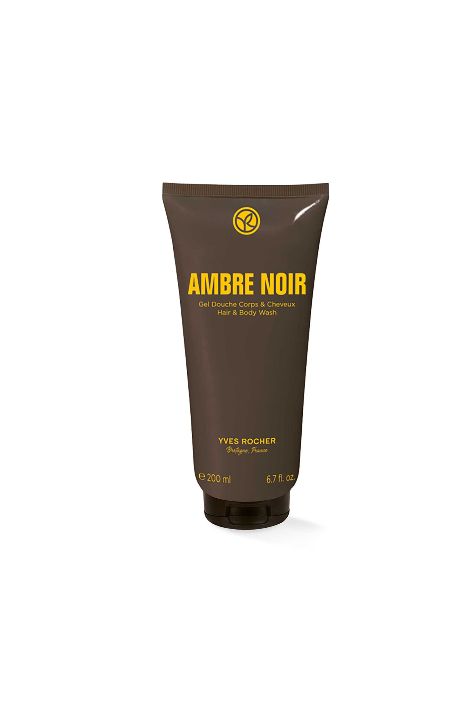 Yves Rocher Ambre Noir Hair & Body Wash 200 ml - 38421