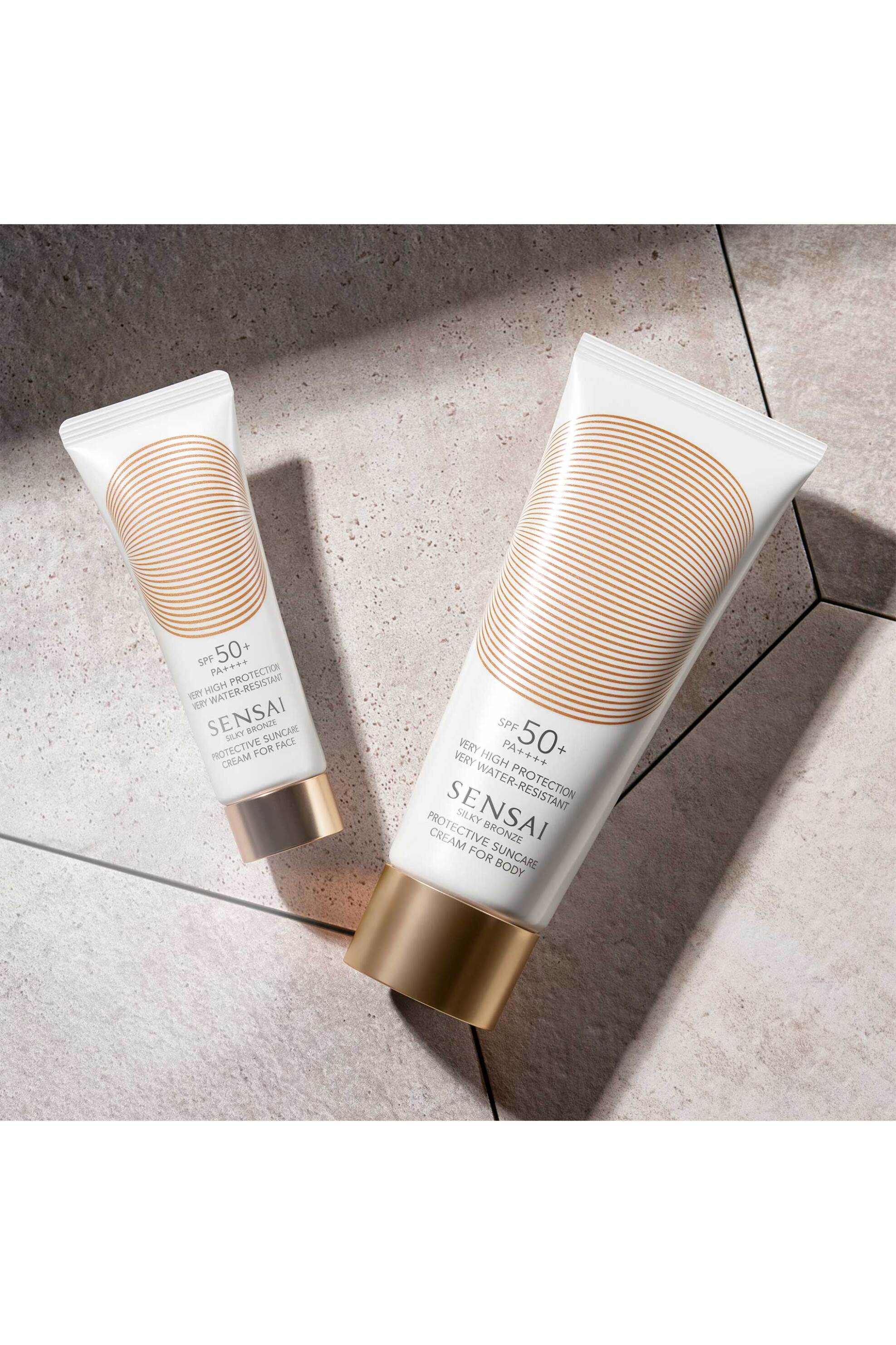 Sensai Silky Bronze Protective Suncare Cream For Body Spf50+ 150 ML - 52551