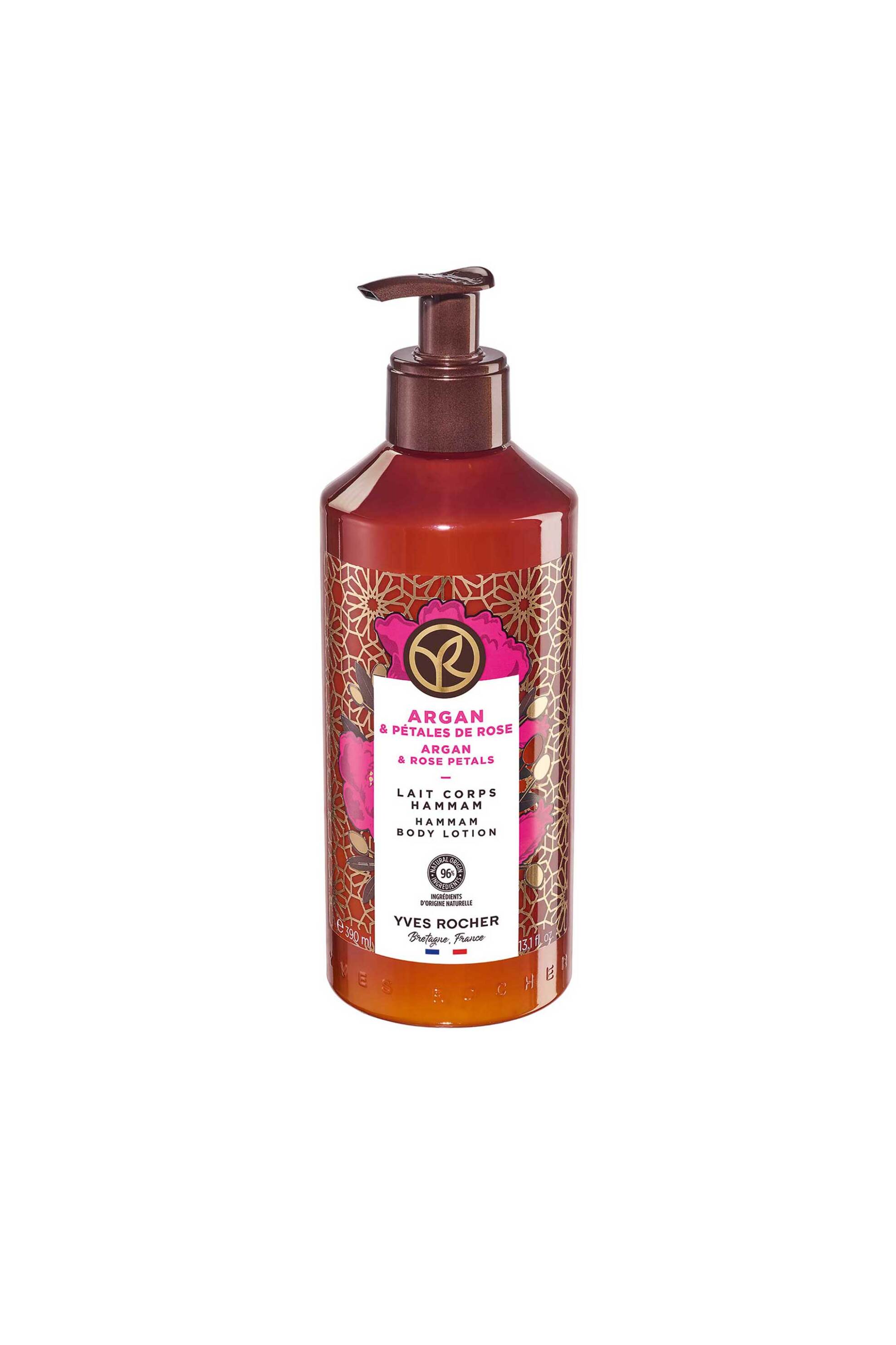 YVES ROCHER Yves Rocher Argan & Rose Petals Hammam Body Lotion 390 ml - 40428