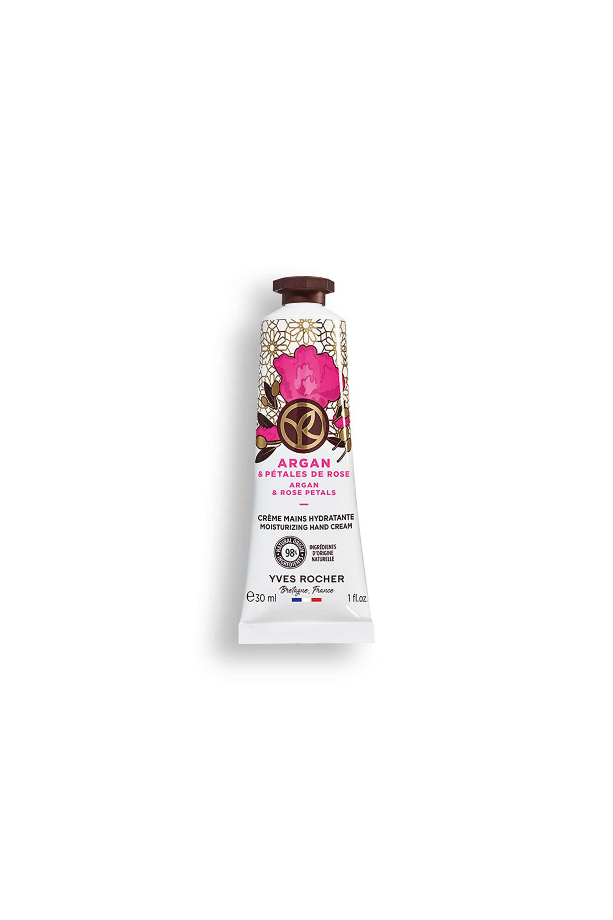 YVES ROCHER Yves Rocher Argan & Rose Petals Moisturizing Hand Cream 30 ml - 72426