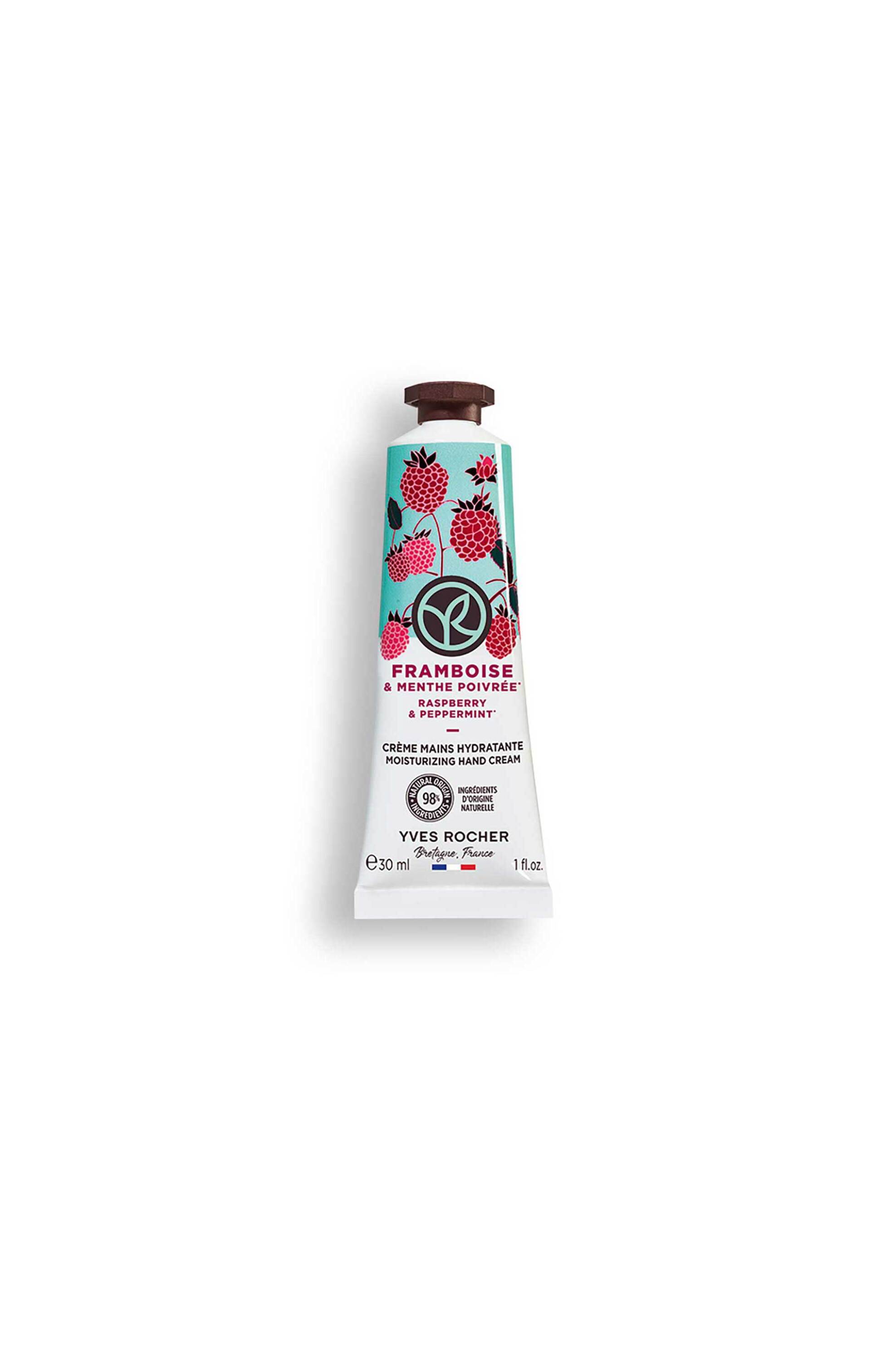 YVES ROCHER Yves Rocher Raspberry & Peppermint Moisturizing Hand Cream 30 ml - 72676