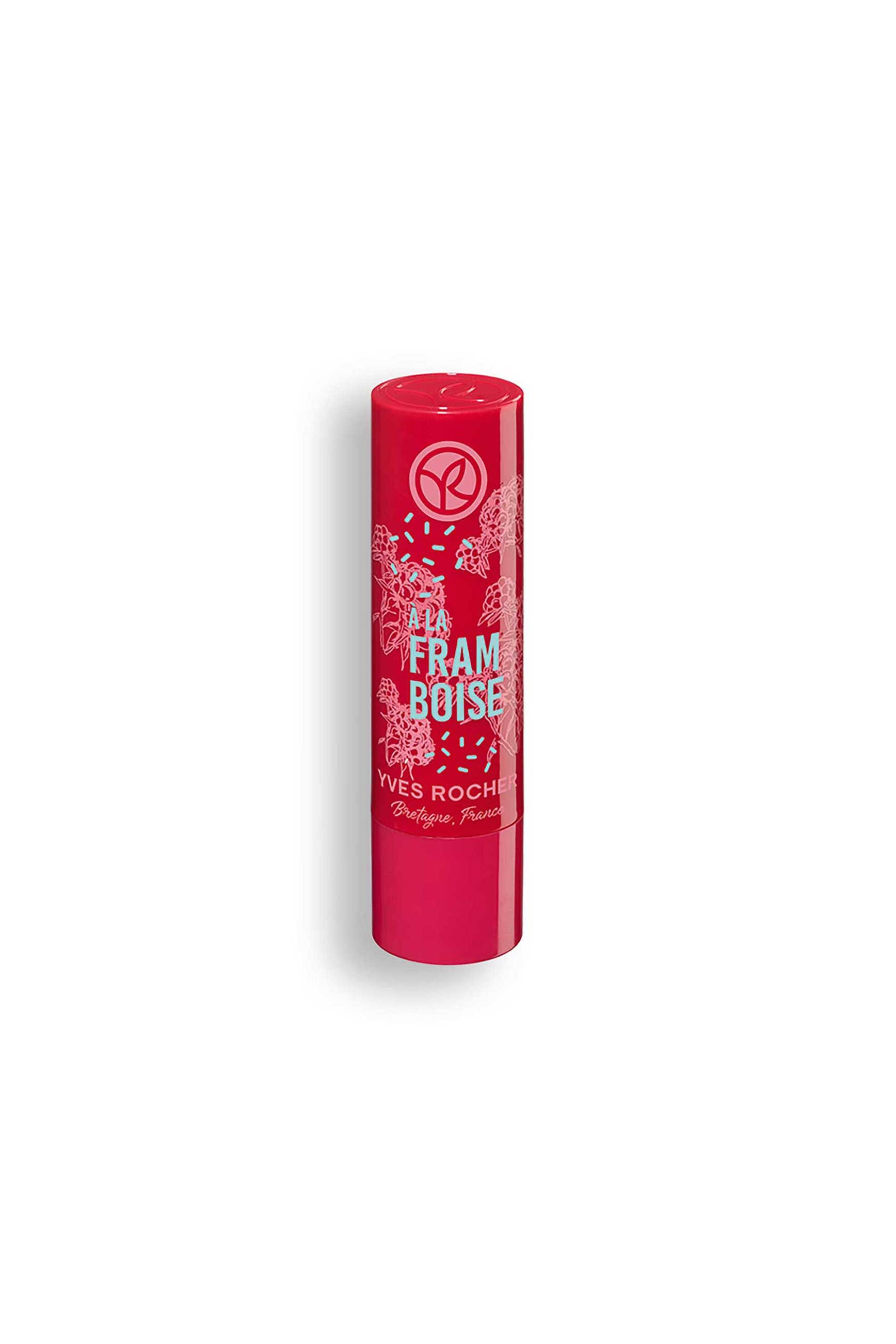 YVES ROCHER Yves Rocher Nourishing Raspberry Lip Balm 4,8 gr - 90390