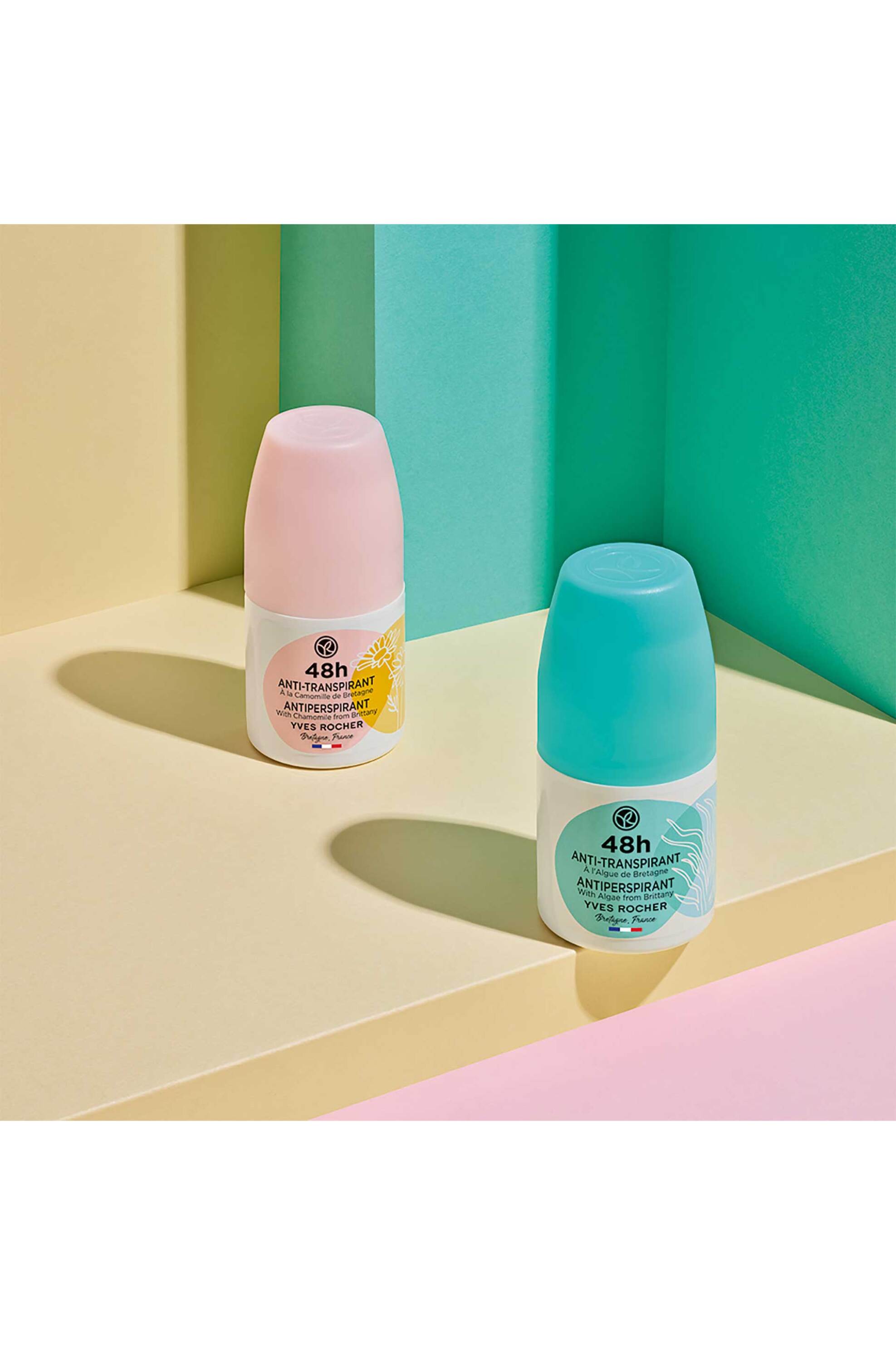 Yves Rocher Deodorant 48h Antiperspirant with Chamomile from Brittany 50 ml - 57834 φωτογραφία