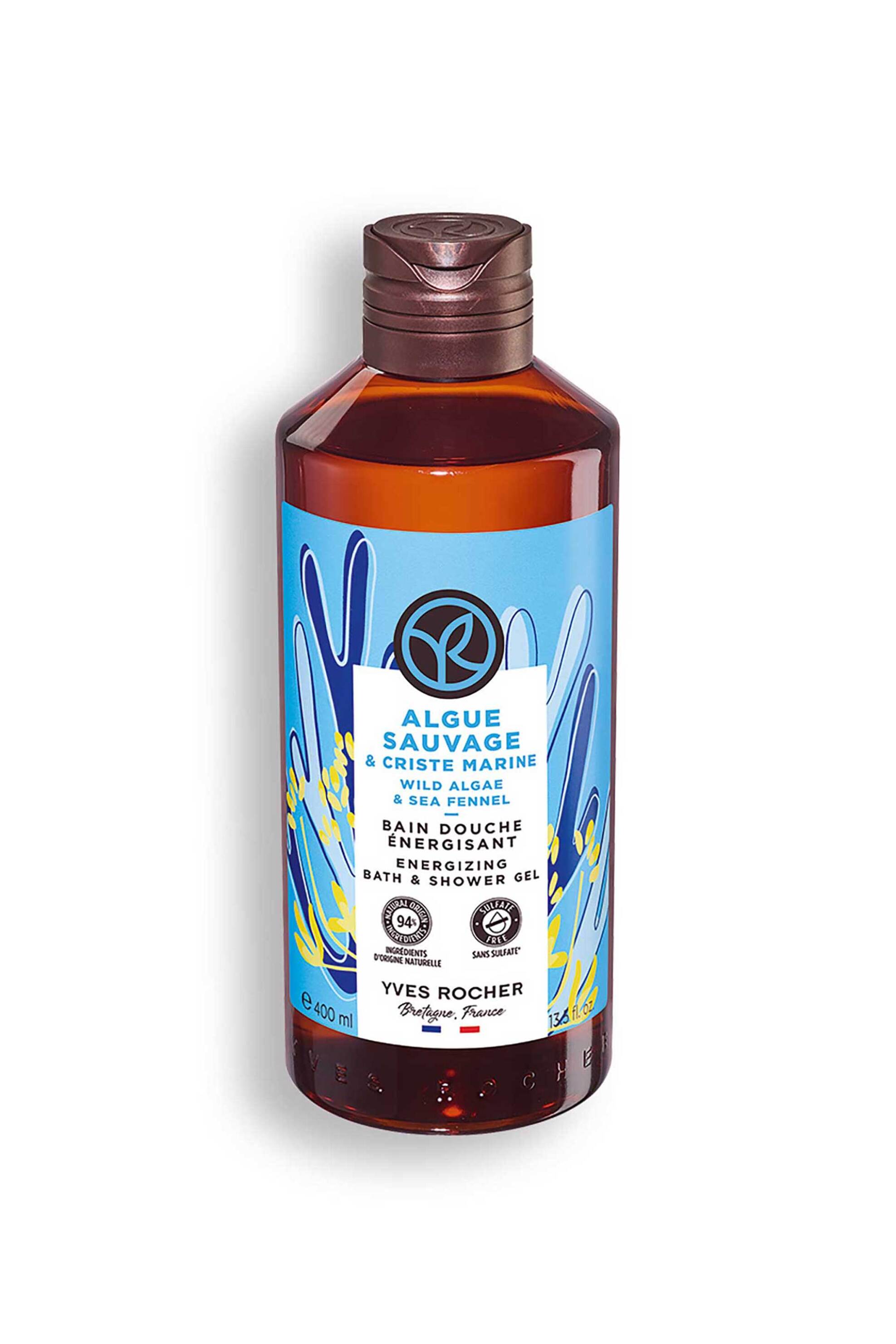 YVES ROCHER Yves Rocher Wild Algae & Sea Fennel Energizing Shower Gel - 13874