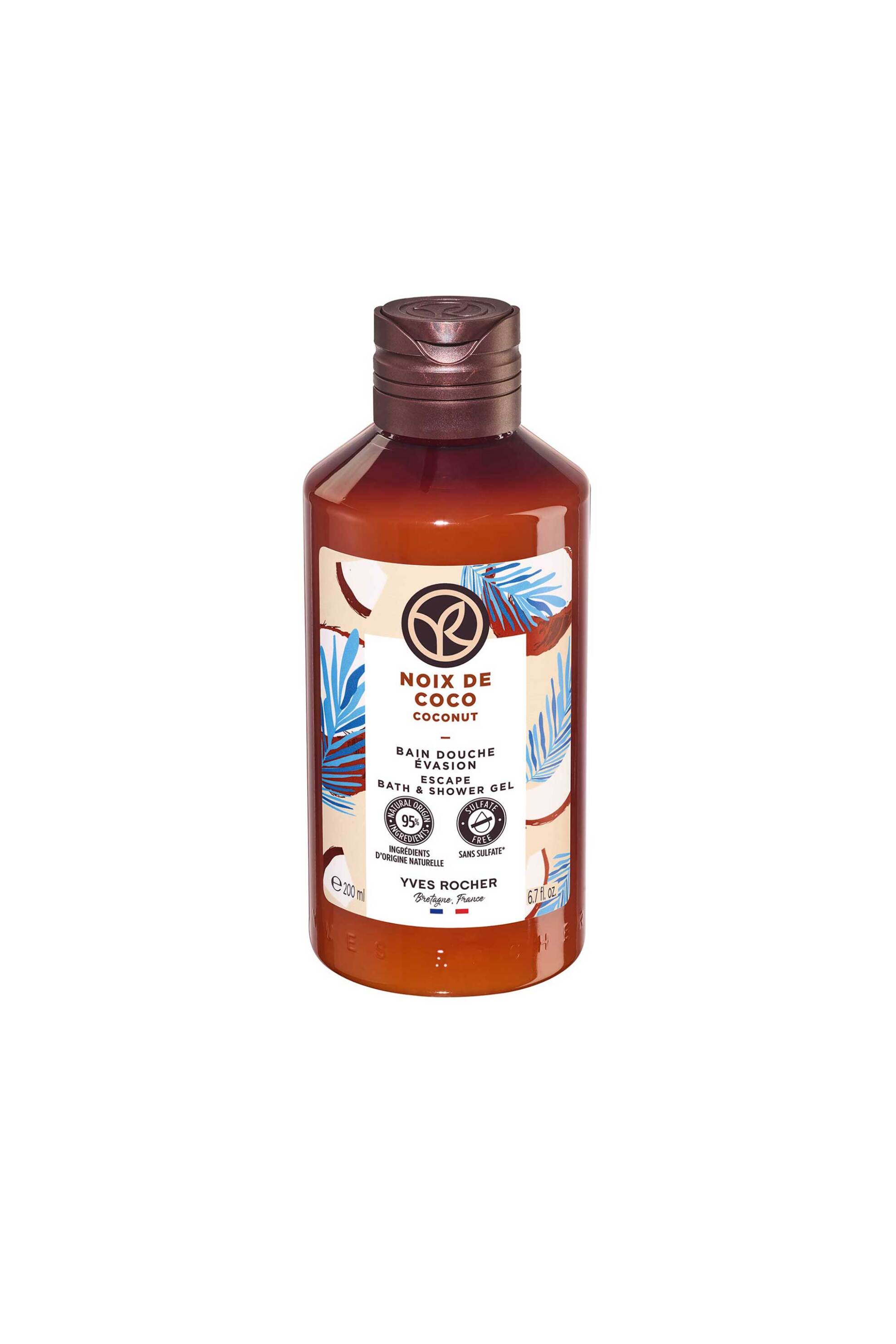 YVES ROCHER Yves Rocher Coconut Escape Bath & Shower Gel 200 ml - 99261