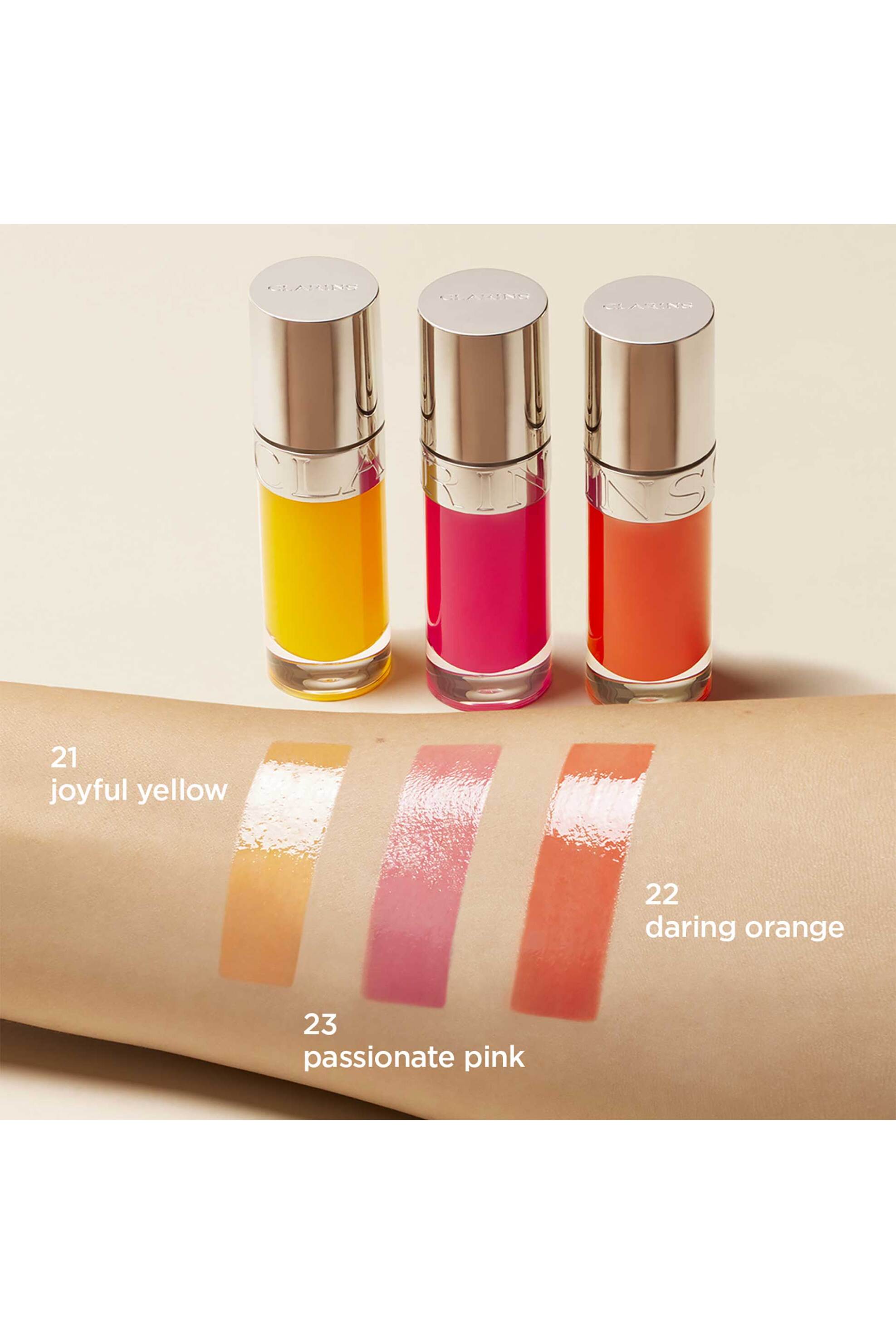 Clarins Lip Comfort Oil Power Of Colours - Limited Edition 7 ml - 80105092 21 Joyful Yellow φωτογραφία