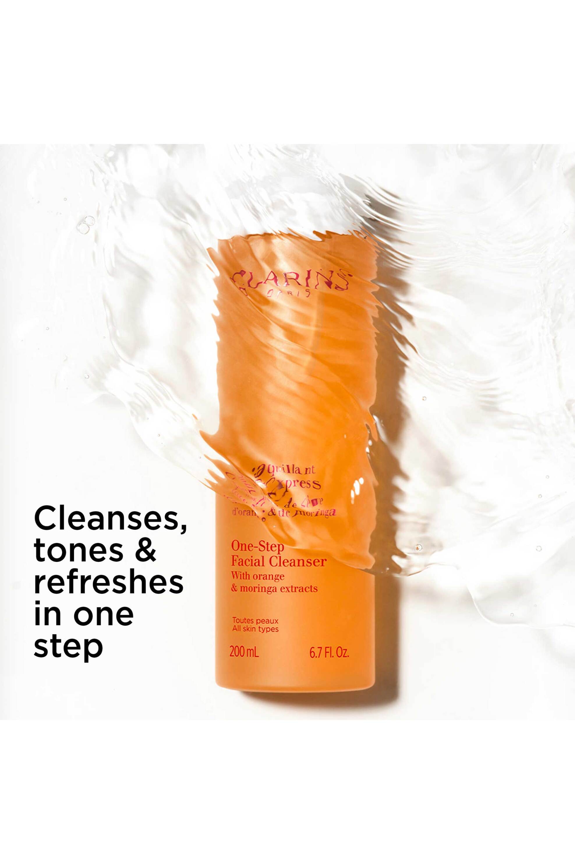 Clarins One-Step Facial Cleanser Bi-Phase 200 ml - 80082064 φωτογραφία