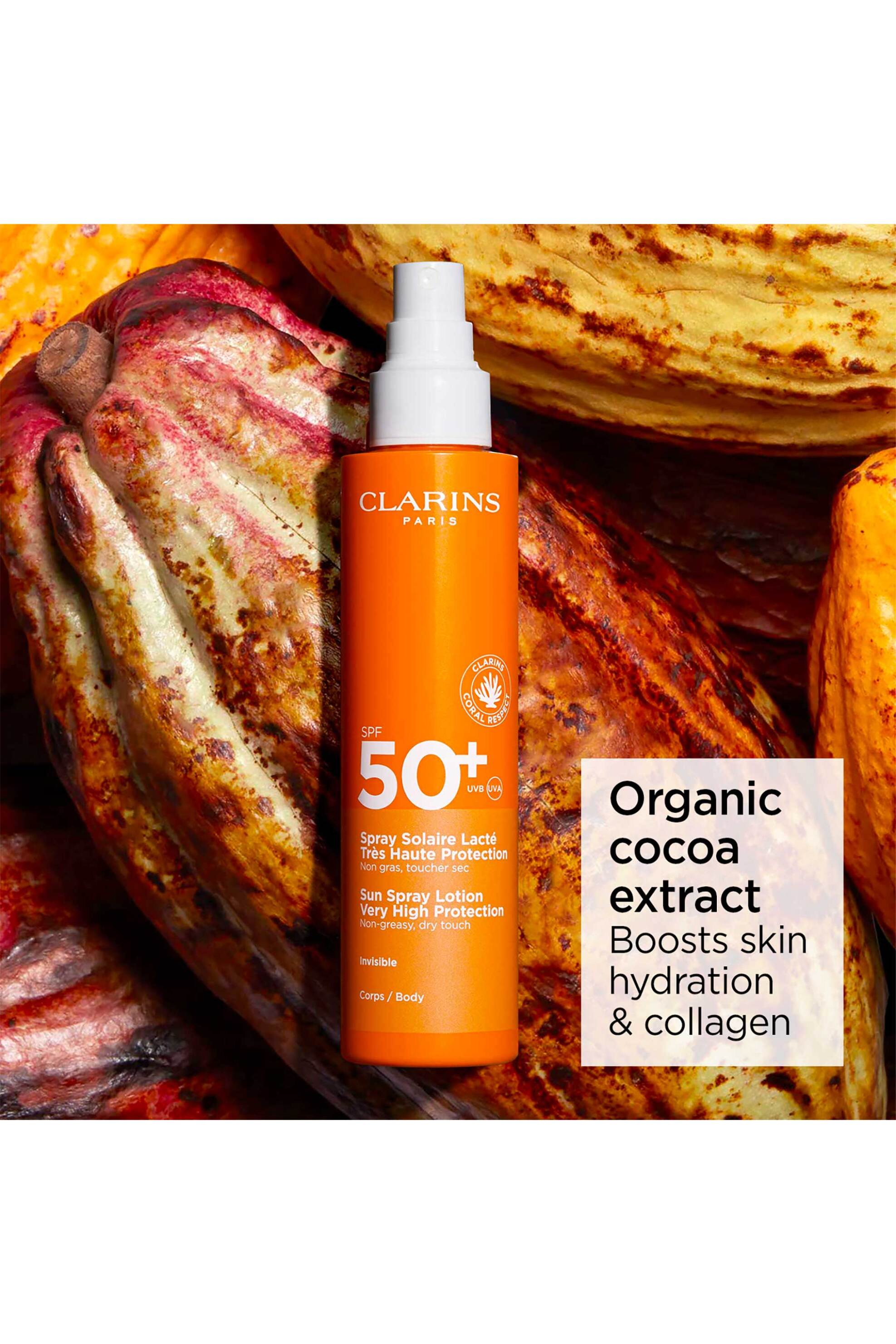 Clarins Milky Sun Care Spray Very High Protection Spf 50+ 150 ml - 80104578 φωτογραφία