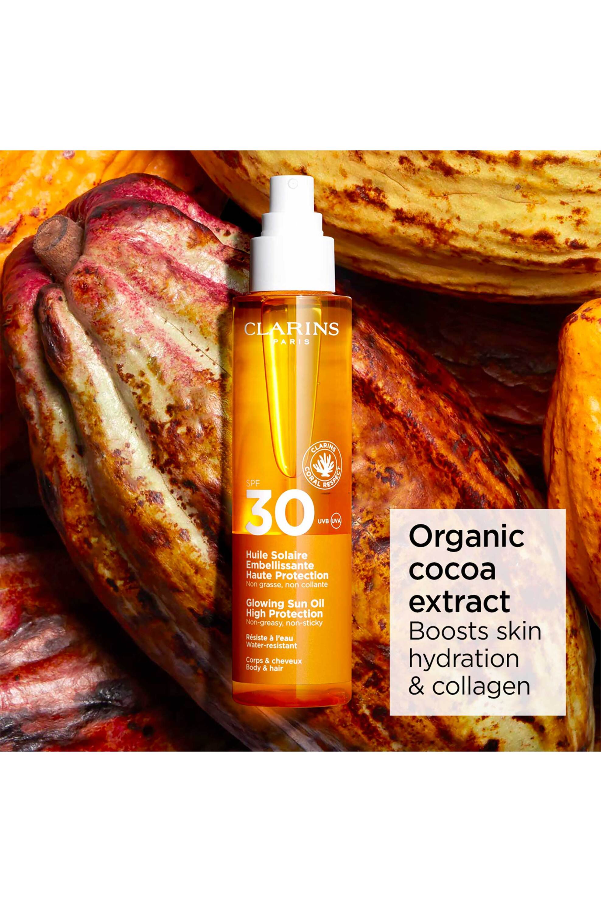 Clarins High Protection Beautifying Sun Care Oil Spf 30 150 ml - 80104577 φωτογραφία