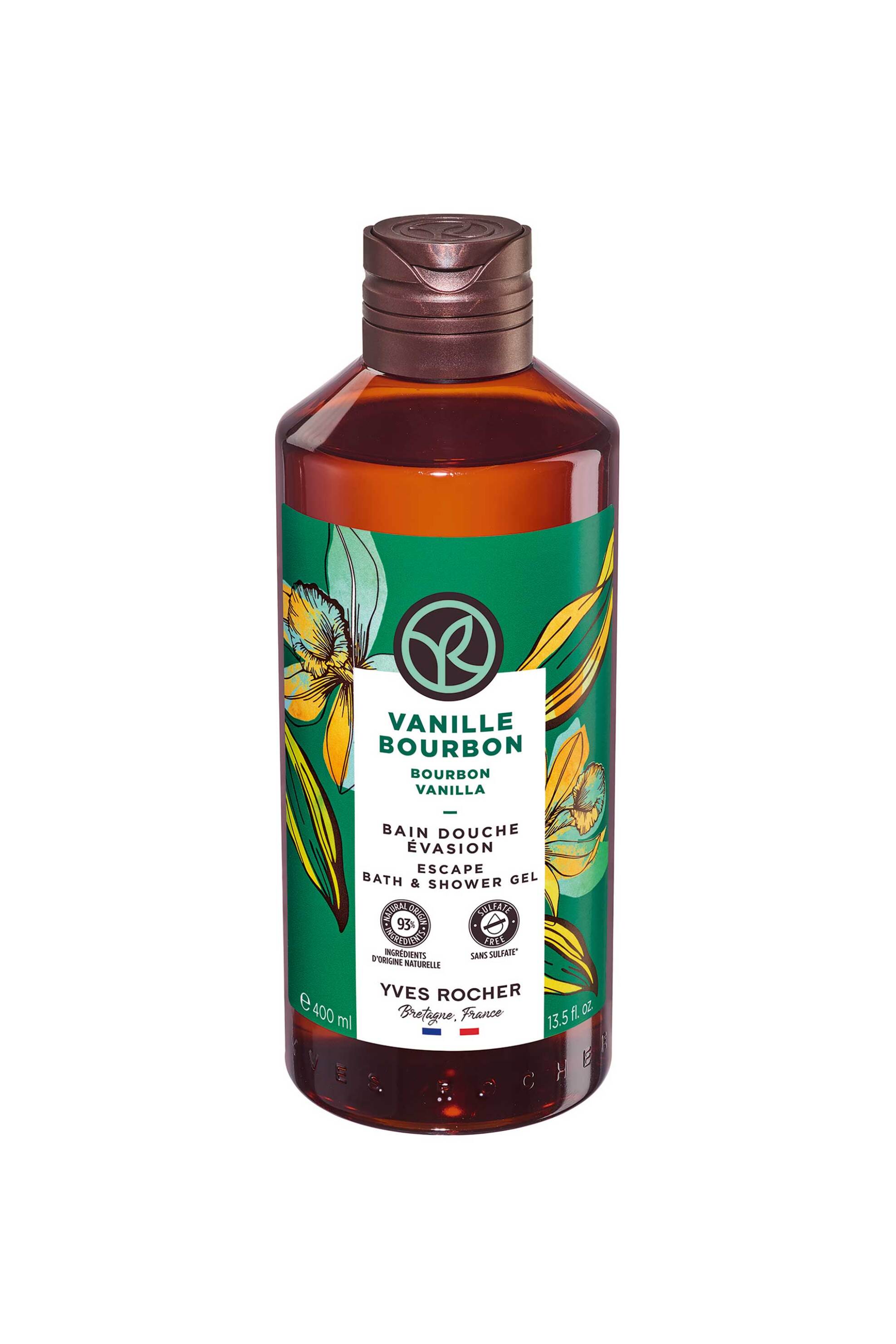 YVES ROCHER Yves Rocher Bourbon Vanilla Escape Bath & Shower Gel 400 ml - 37983