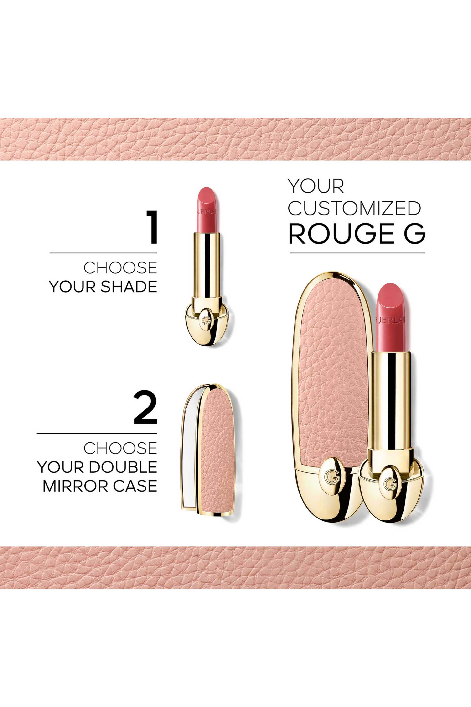 Guerlain Rouge G The Refill The Customisable Ultra-Care Lipstick 3,5 gr - G043889 06 Le Rose Brun - Satin φωτογραφία