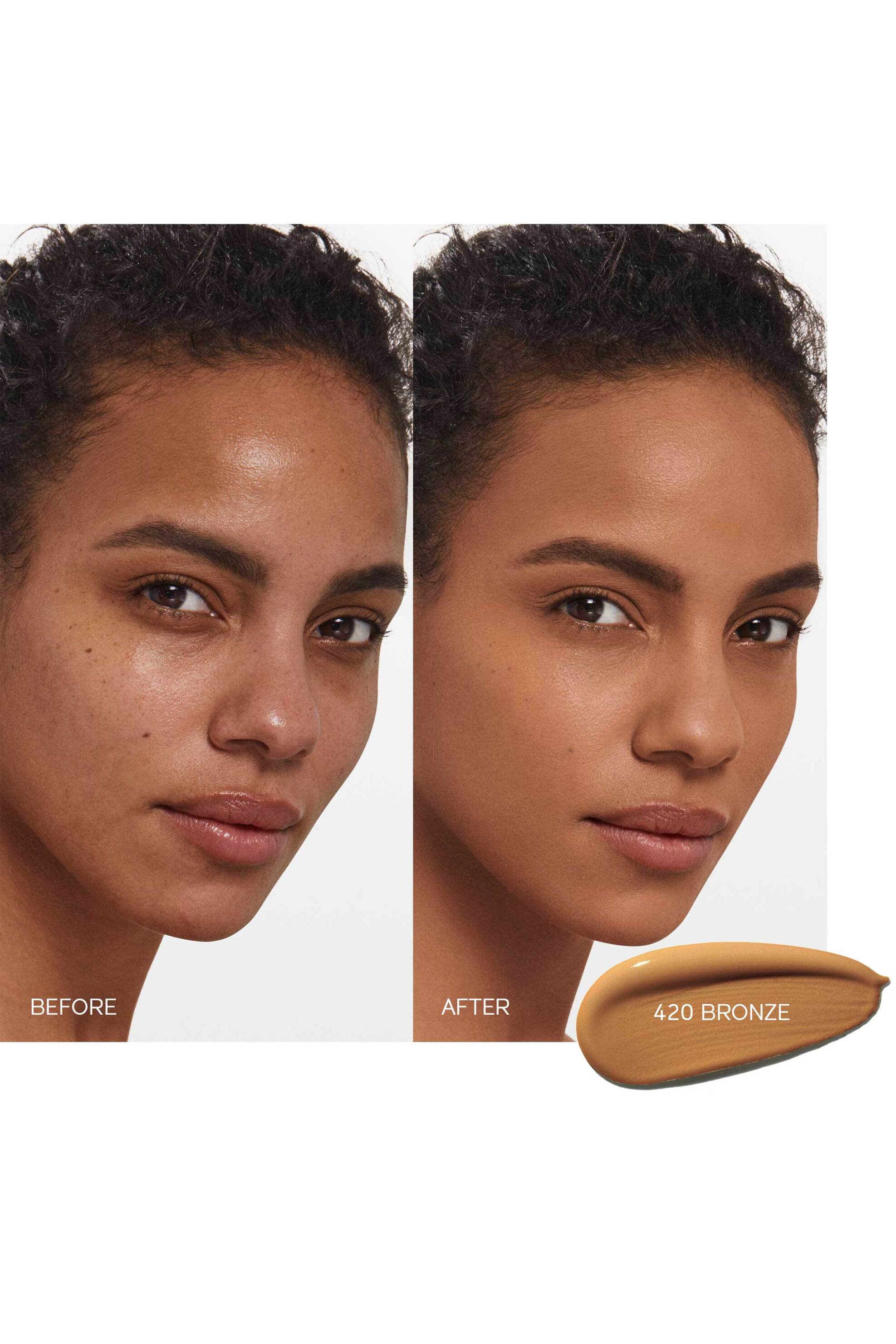 Shiseido Synchro Skin Self Refreshing Foundation 30 ML - 21756 420 Bronze