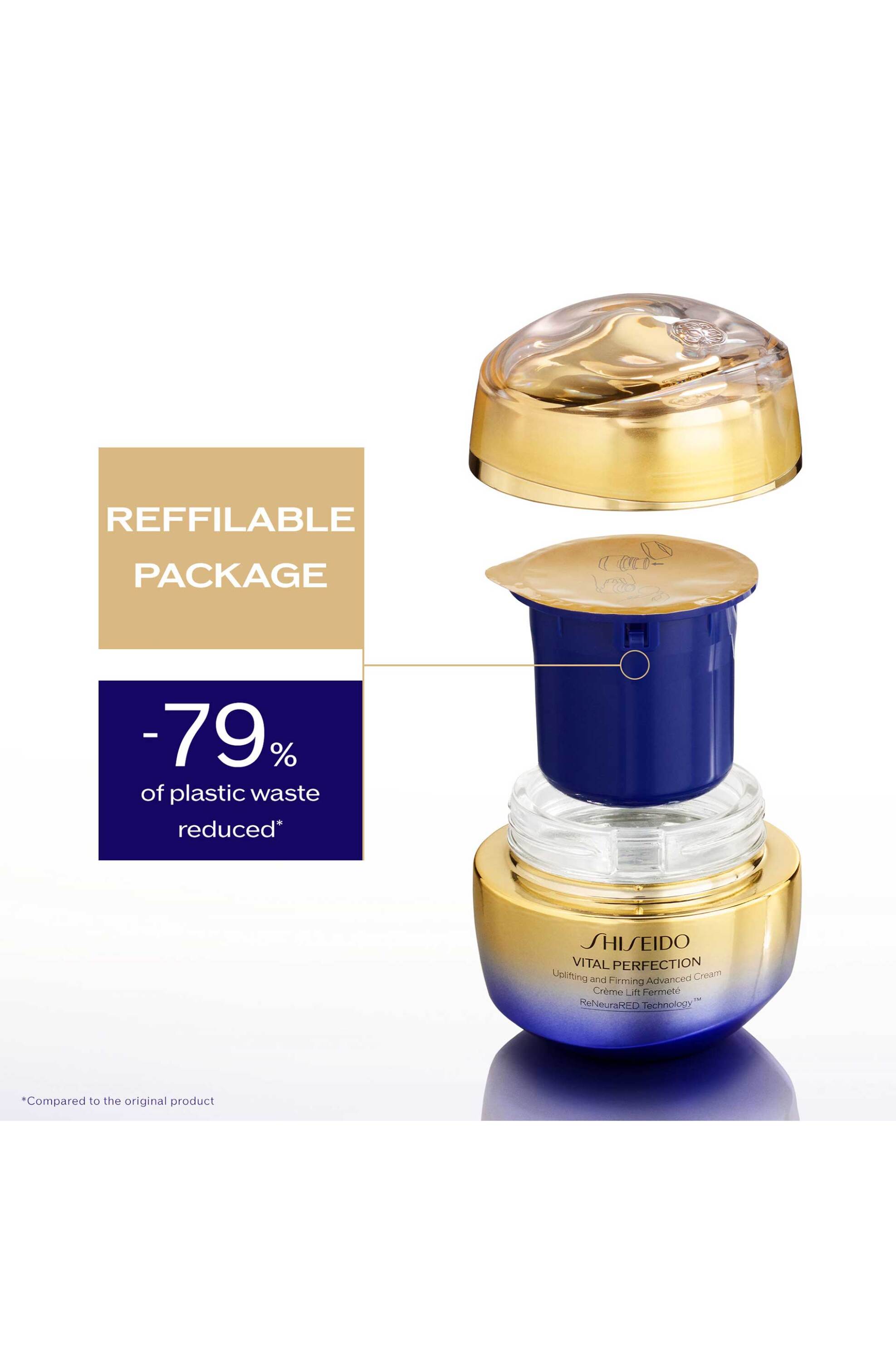Shiseido Vital Perfection Uplifting And Firming Advanced Cream Refill 50 ML - 20998