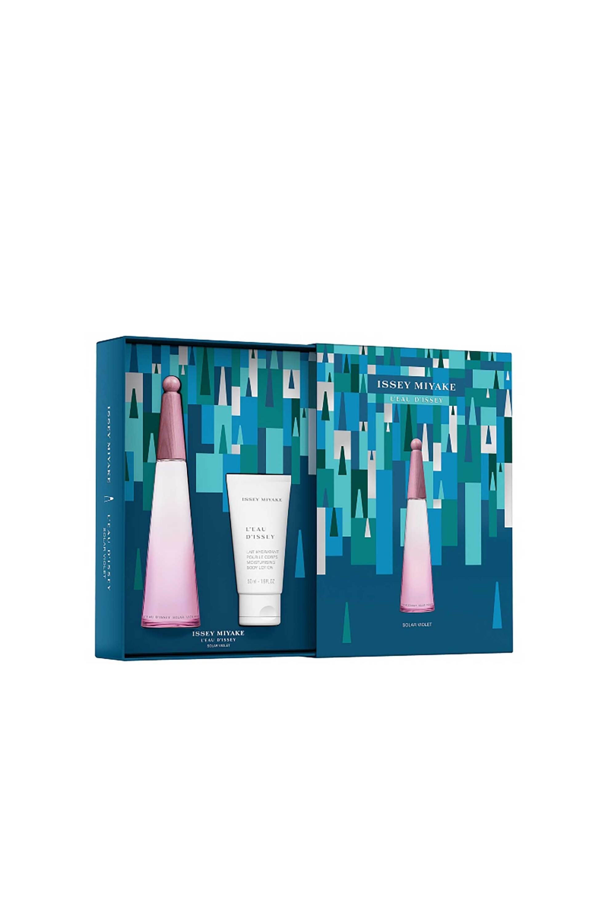 Issey Miyake L'Eau D'Issey Solar Violet Xmas Set (Edti 50 ml + Body Lotion 50 ml) - 31800565 φωτογραφία