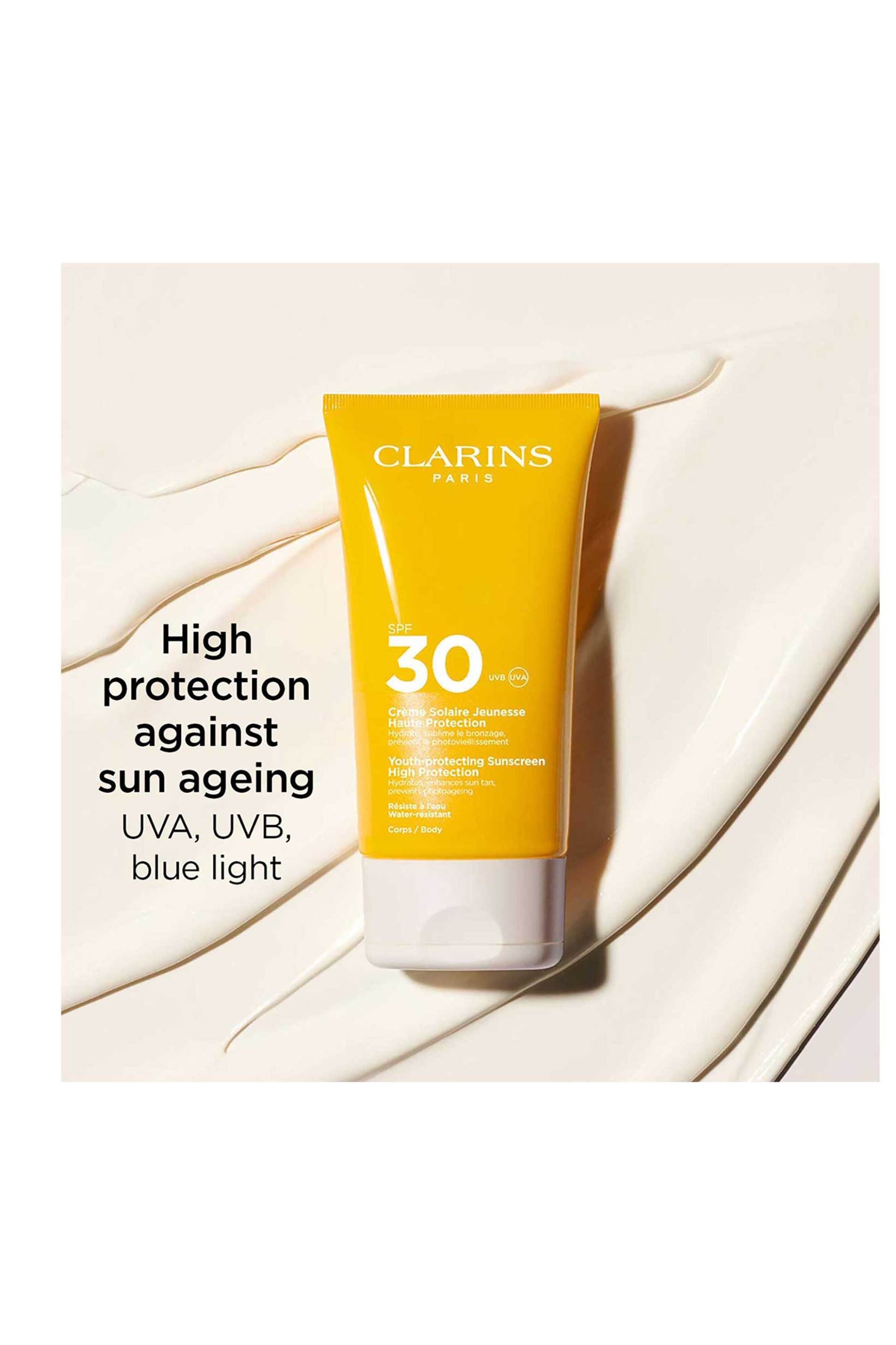 Clarins Youth Protecting Sunscreen Body High Protection SPF 30 150 ml - 80111685 φωτογραφία