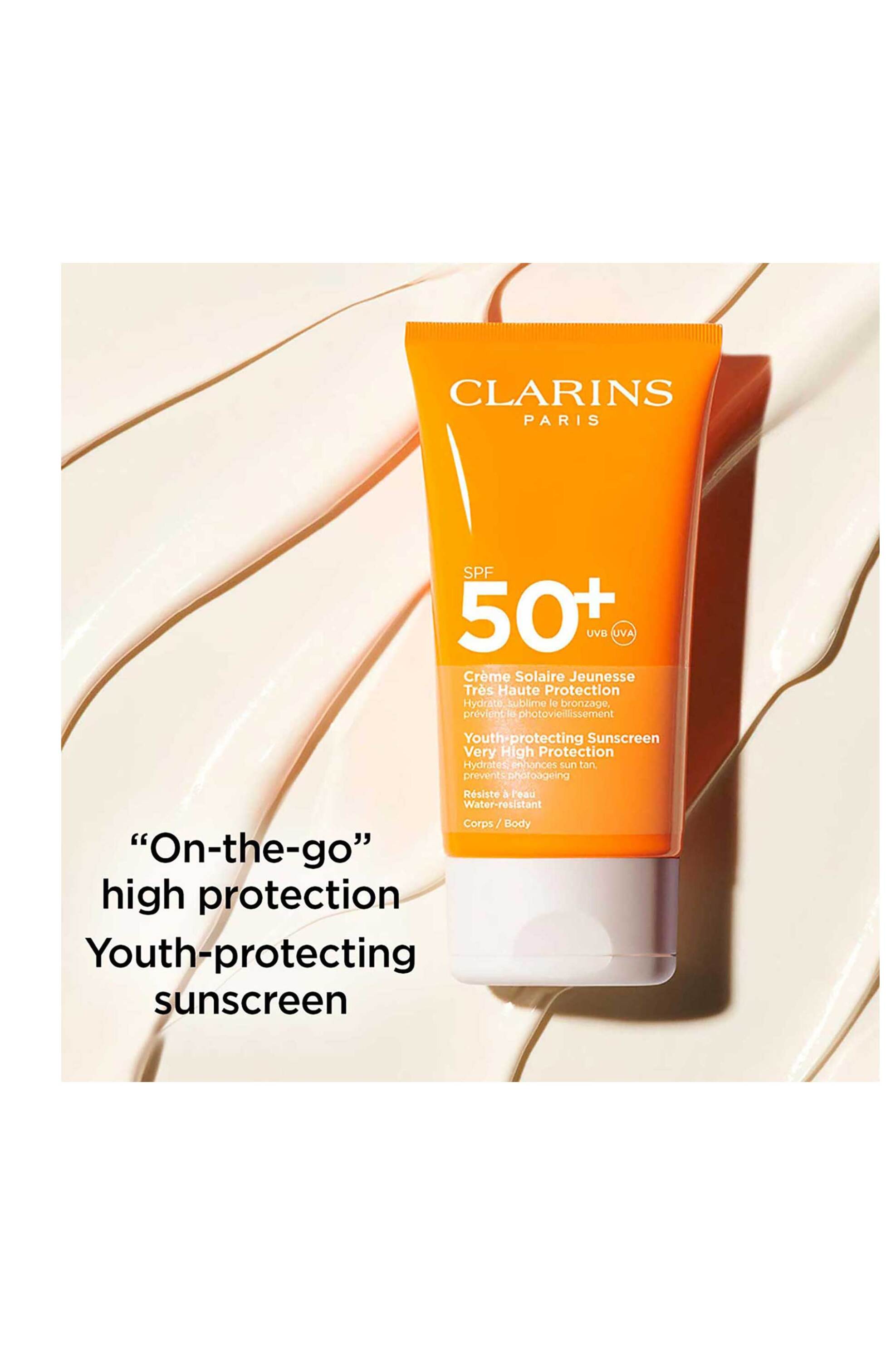 Clarins Youth Protecting Sunscreen Body Very High Protection SPF 50+ 150 ml - 80111689 φωτογραφία