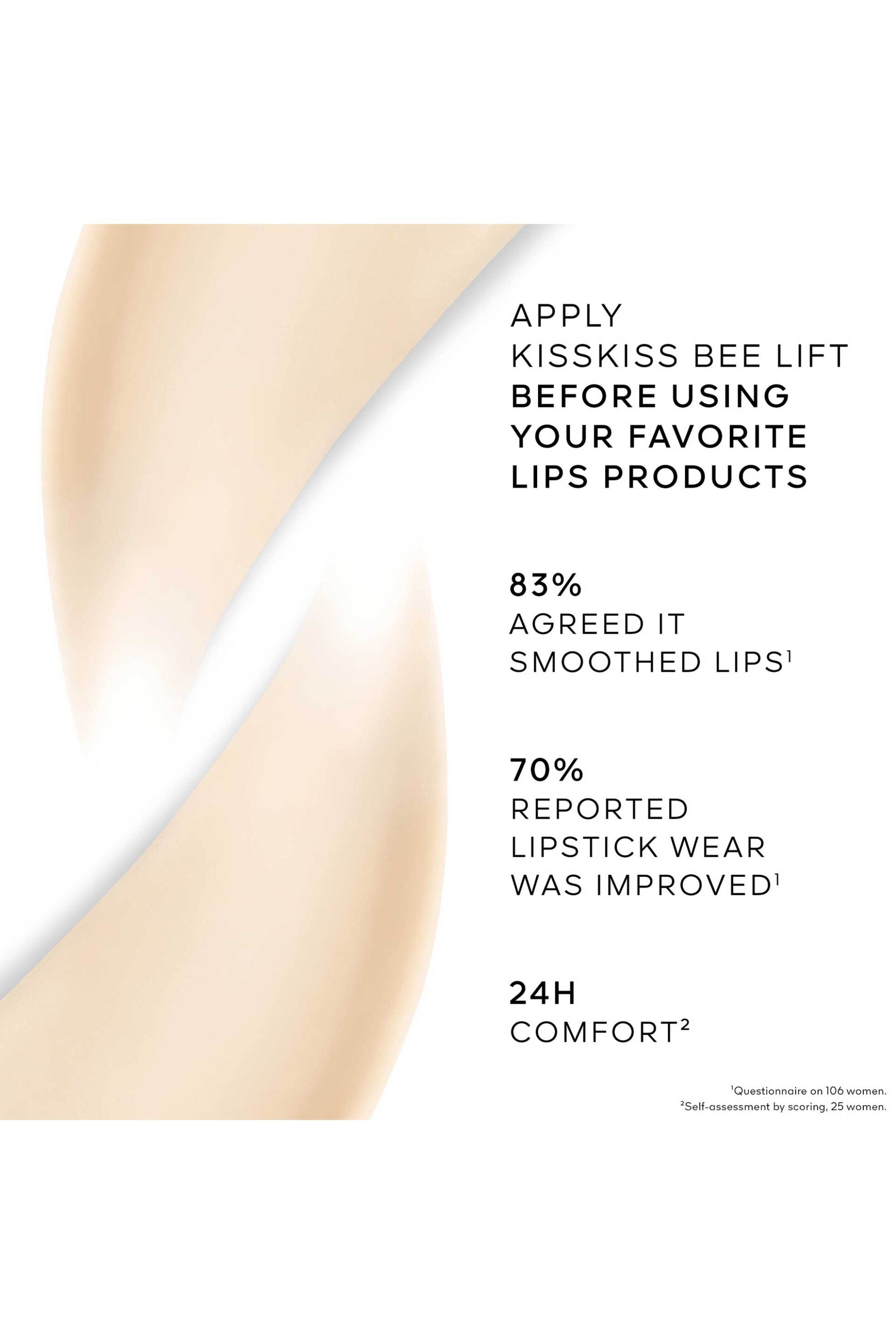 Guerlain Kisskiss Bee Lift Beautifying Lip Care Primer 3,2 gr - G044087 Universal Shade φωτογραφία