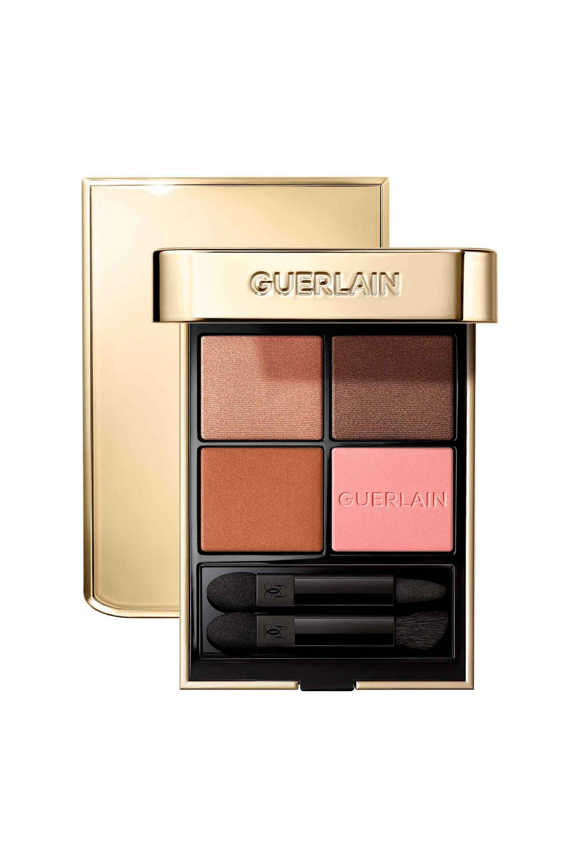GUERLAIN Guerlain Ombres G Eyeshadow Quad 6 gr 129 Honey Amber