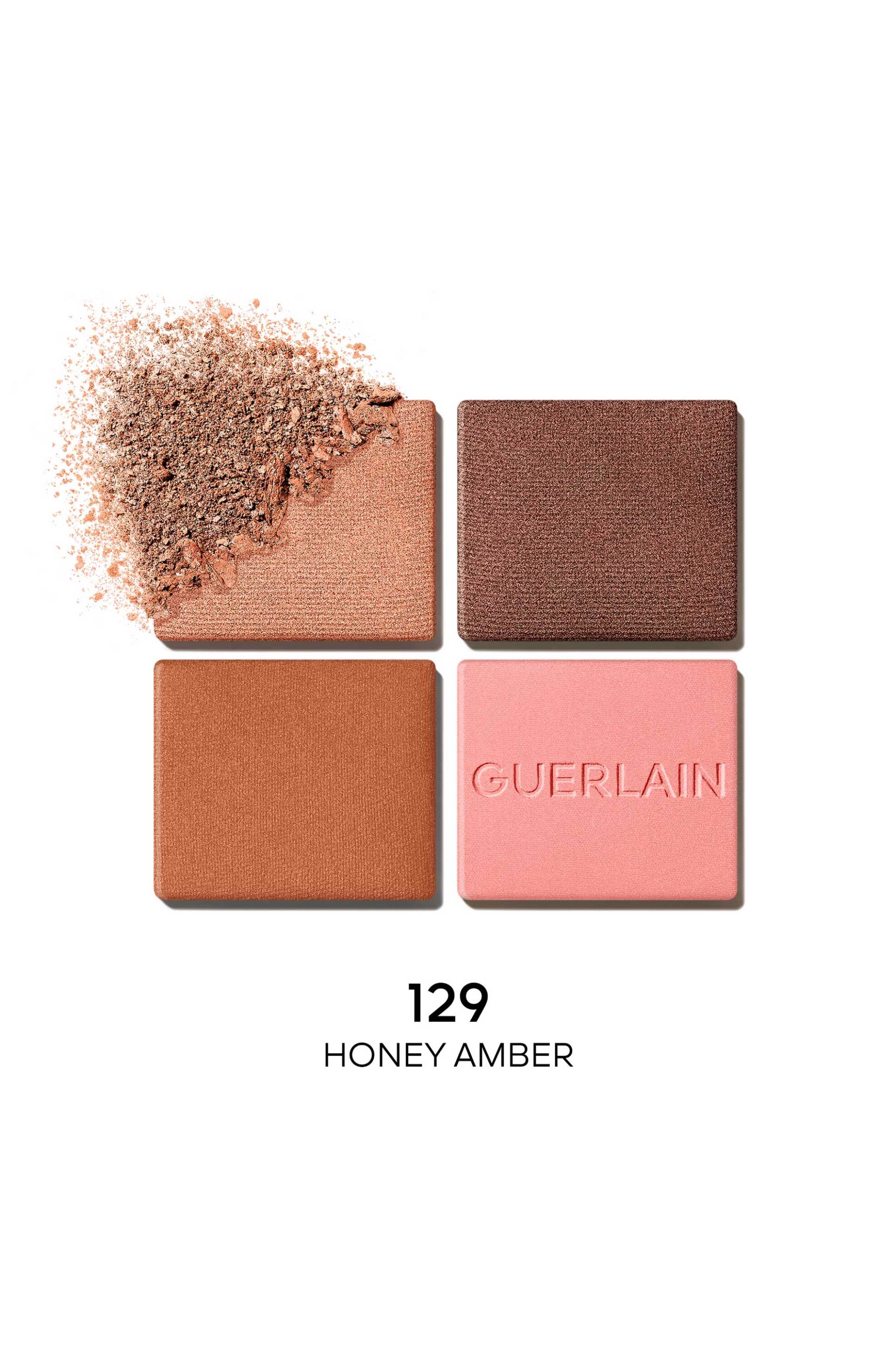 Guerlain Ombres G Eyeshadow Quad 6 gr 129 Honey Amber φωτογραφία