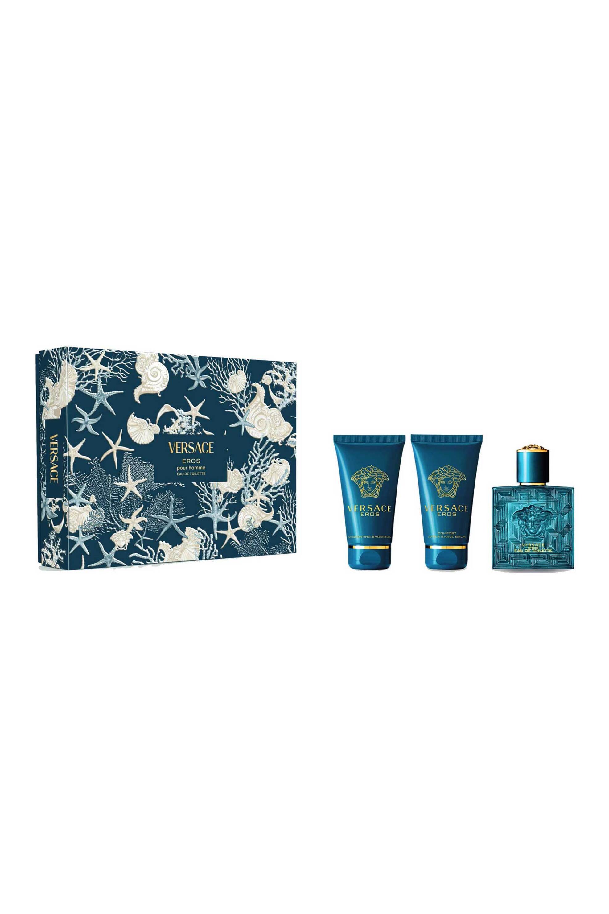 VERSACE Versace Eros Pour Homme Eau de Toilette Set - 7400615