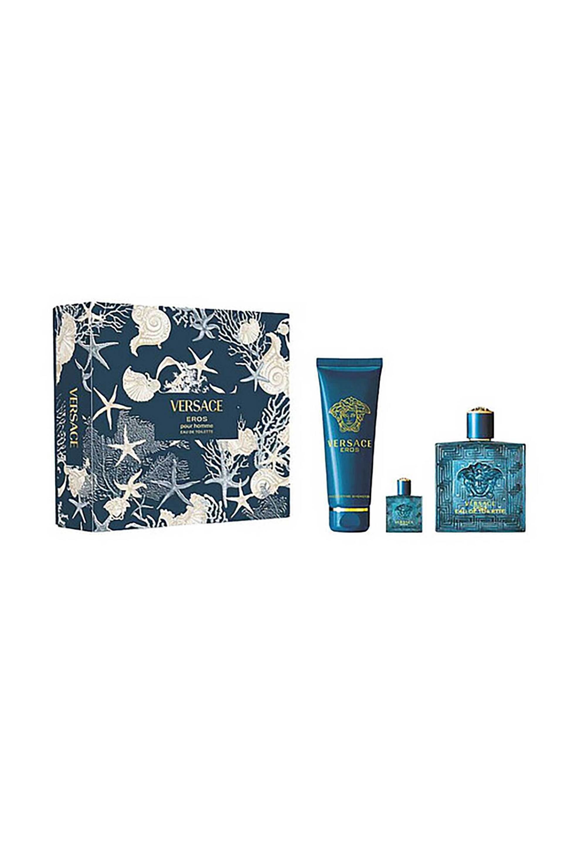 VERSACE Versace Eros Pour Homme Eau de Toilette Set - 7400635