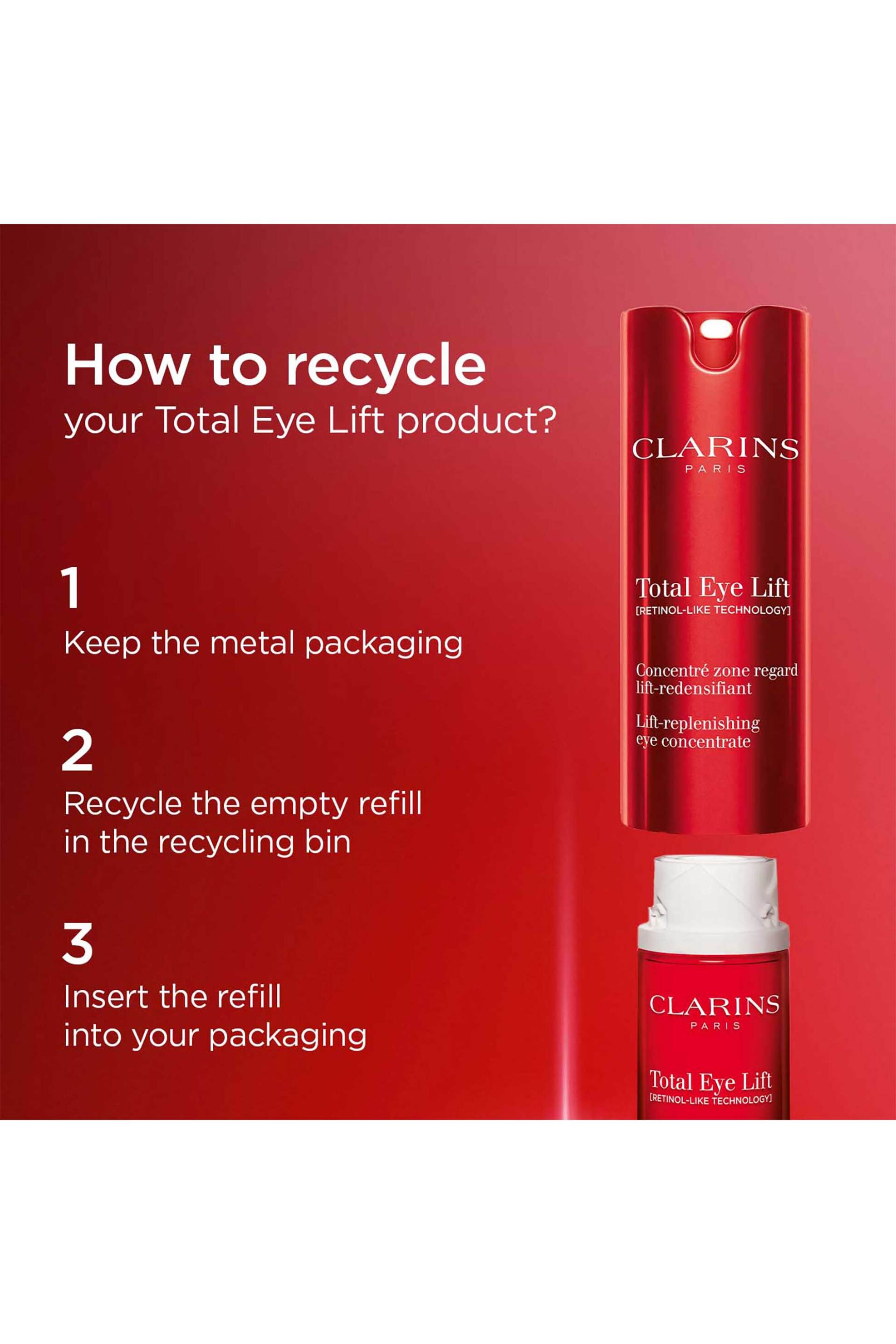 Clarins Total Eye Lift Refill 15 ml - 80112545 φωτογραφία