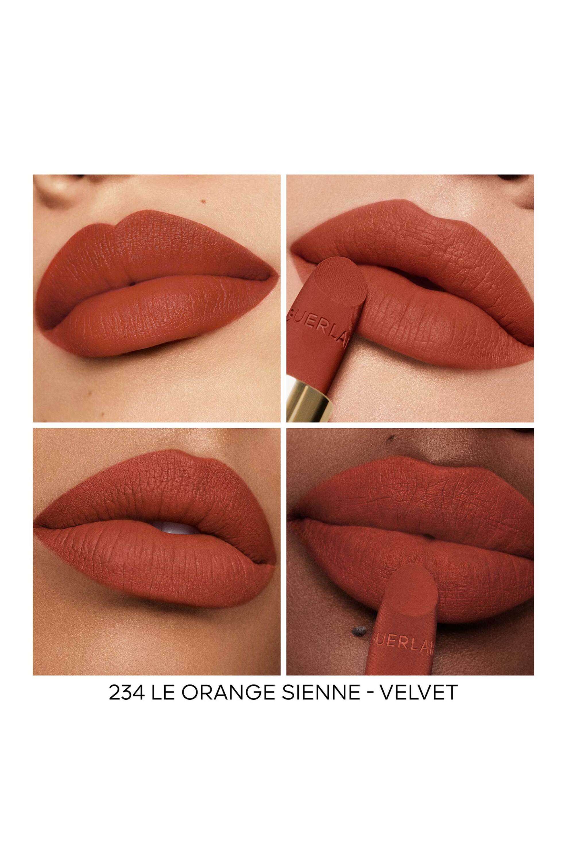 Guerlain Rouge G The Refill The Customisable Ultra-Care Lipstick 3,5 gr - G043889 234 L’Orange Sienne - Velvet φωτογραφία