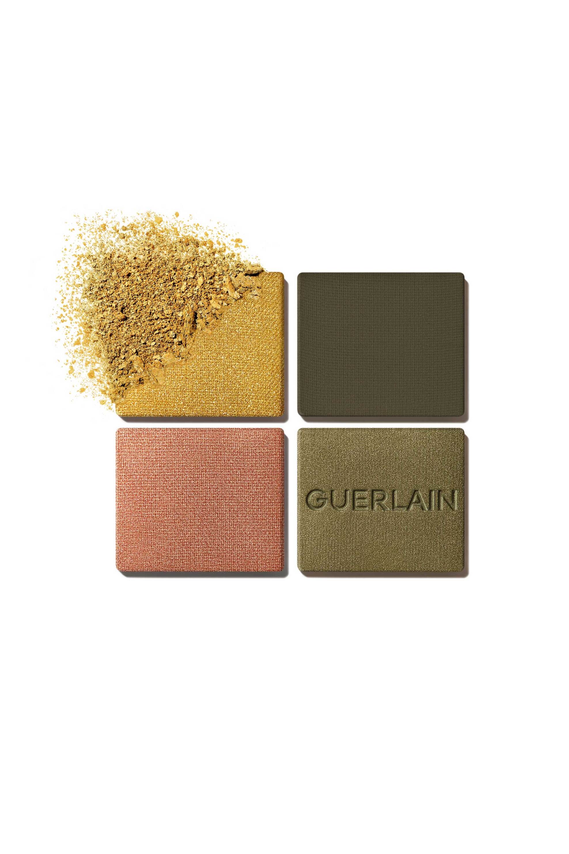 Guerlain Ombres G Eyeshadow Quad 6 gr 870 Emerald Feather φωτογραφία