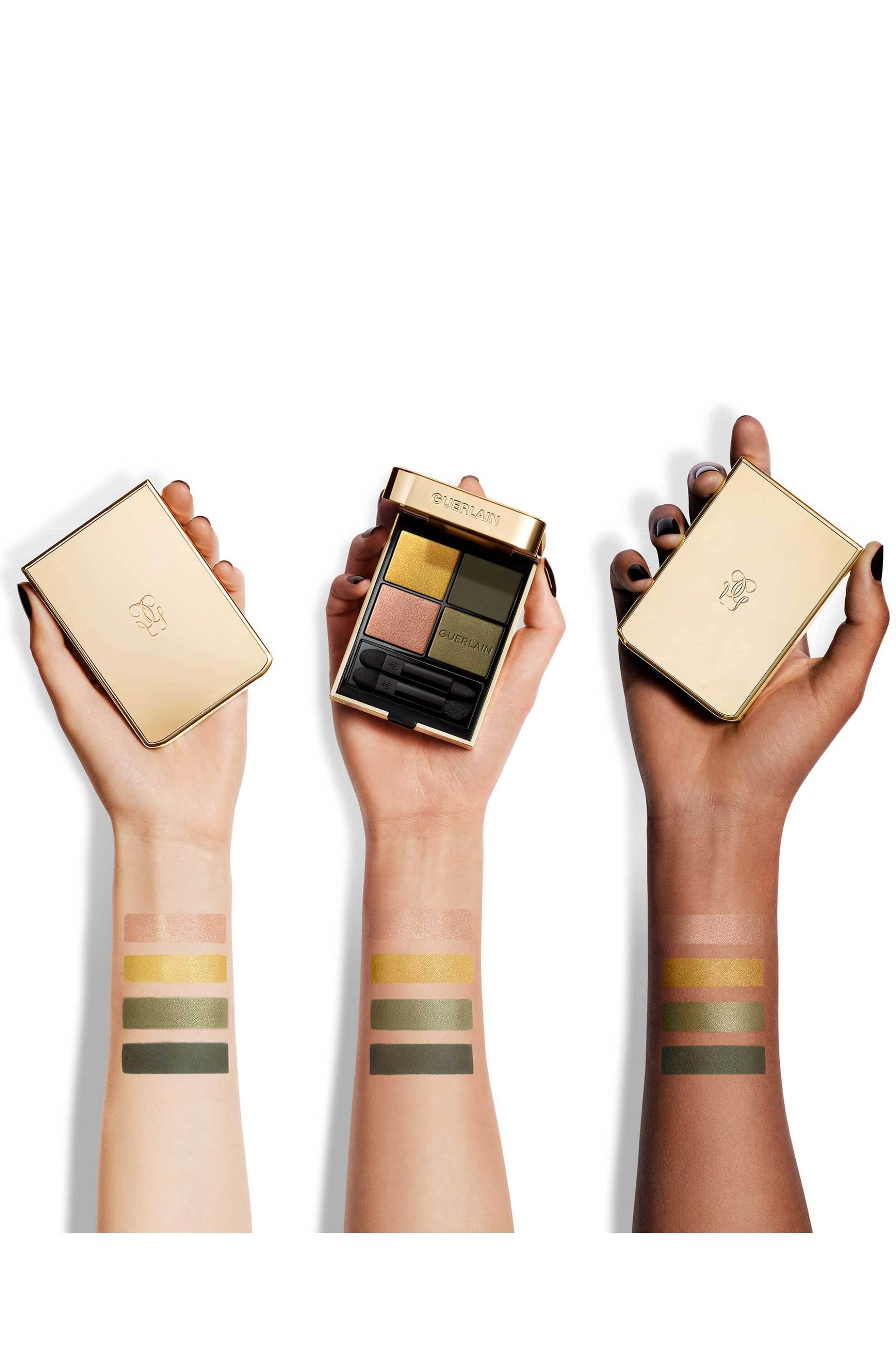 Guerlain Ombres G Eyeshadow Quad 6 gr 870 Emerald Feather φωτογραφία