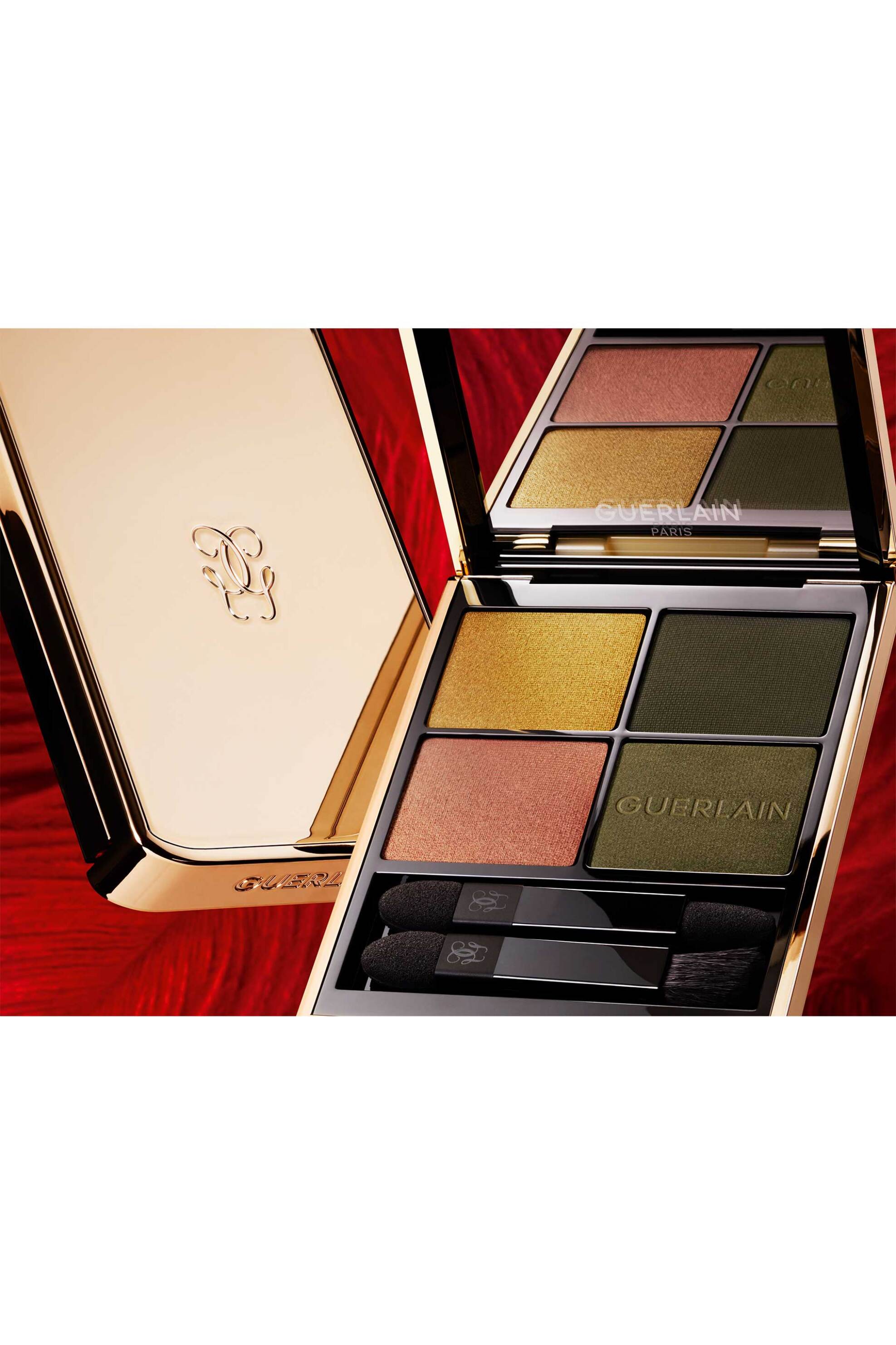 Guerlain Ombres G Eyeshadow Quad 6 gr 870 Emerald Feather φωτογραφία