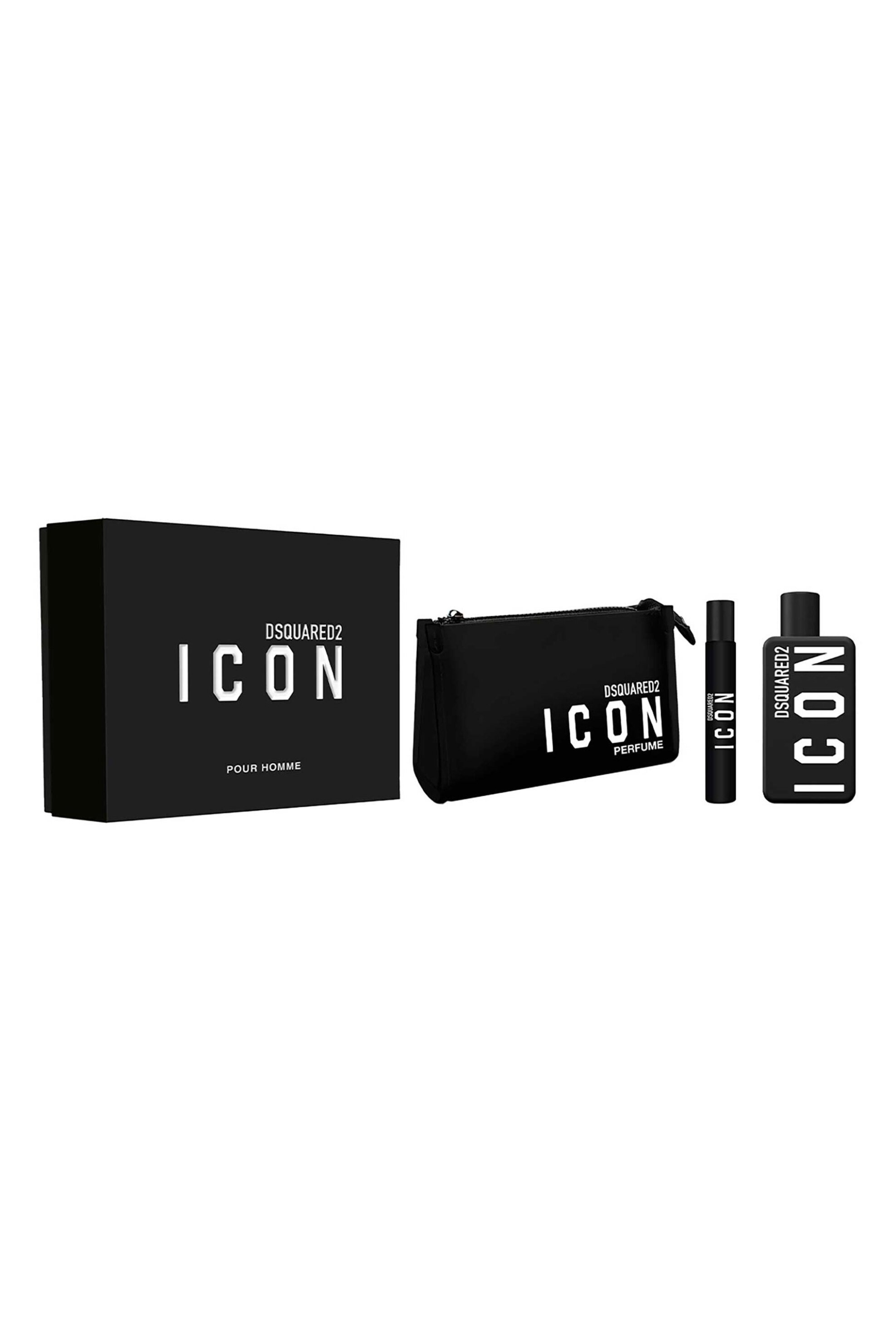 DSQUARED2 Dsquared2 Icon Pour Homme Set (Edp 100ml + Tr.spray 10ml + Gwp) - 5H0645