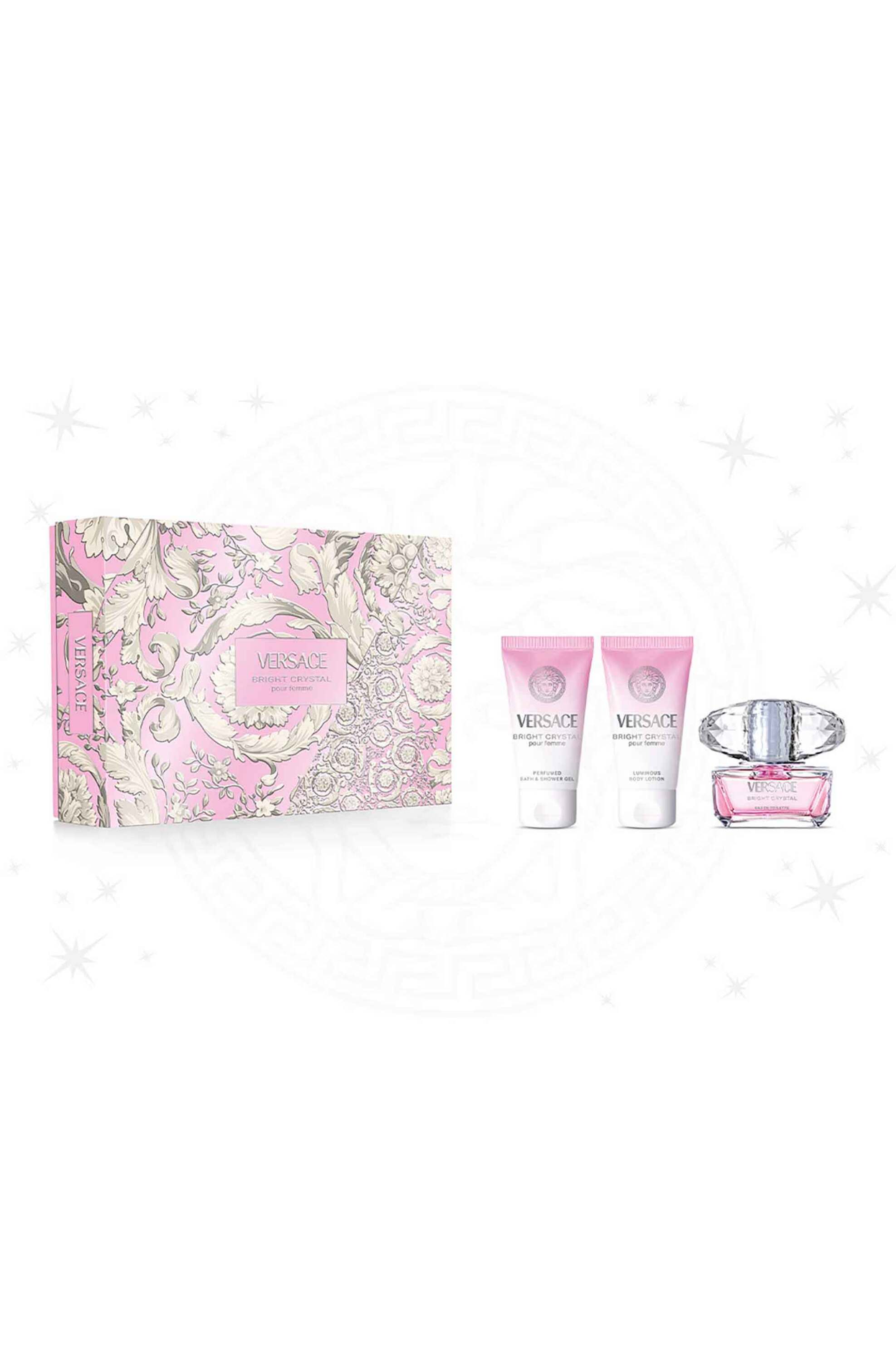 VERSACE Versace Bright Crystal Set (Edt 50ml + Bsg 50ml + Bl 50ml) - V5100685