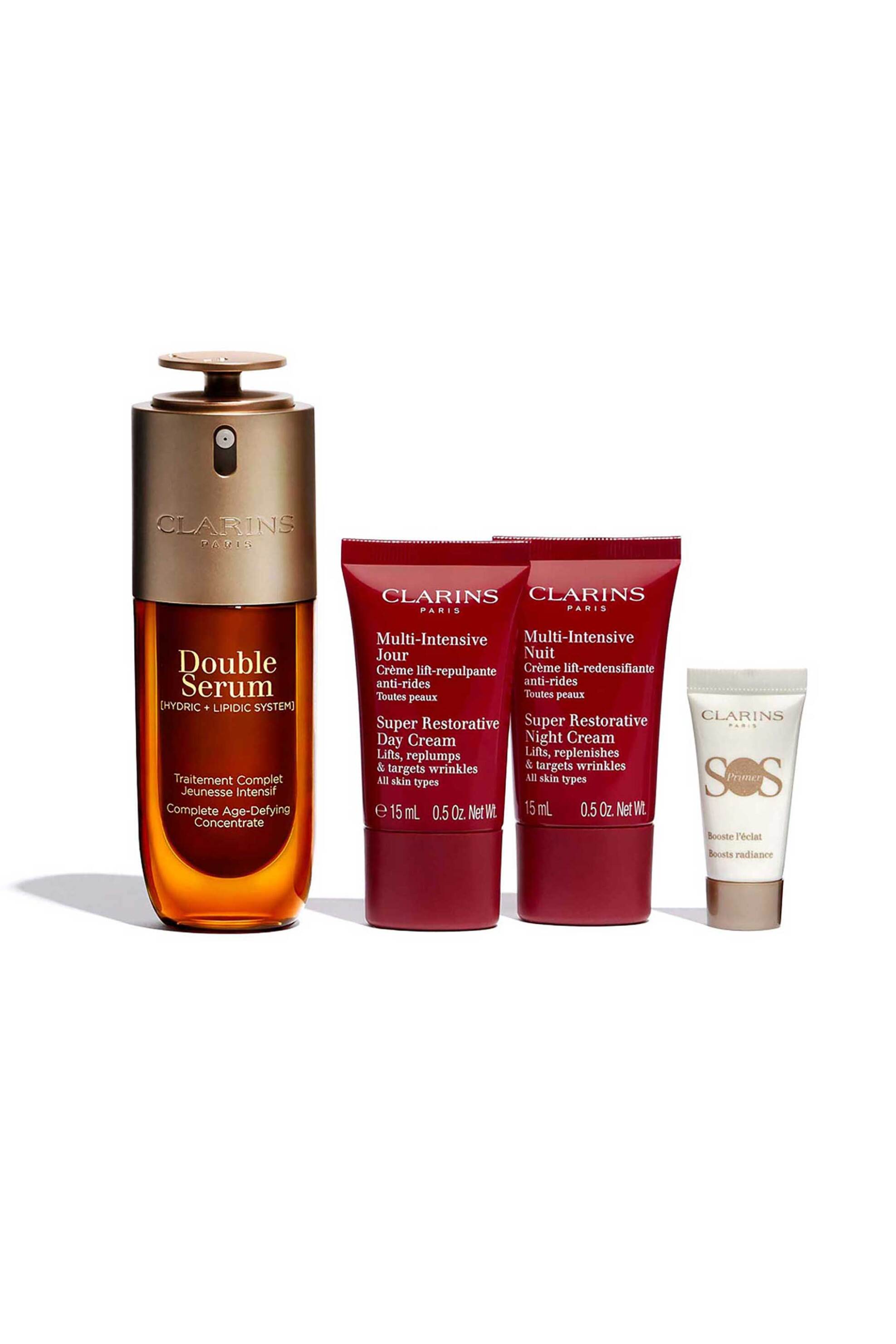 Clarins Double Serum & Super Restorative Set - 80121939 φωτογραφία