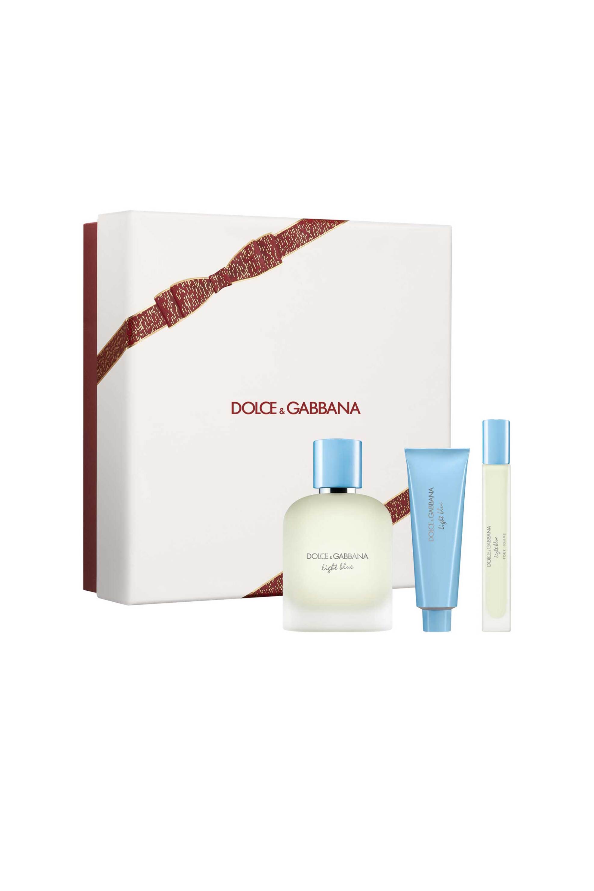 DOLCE & GABBANA Dolce&Gabbana Light Blue Pour Homme Eau de Toilette Trio Gift Set - P1LB2C10