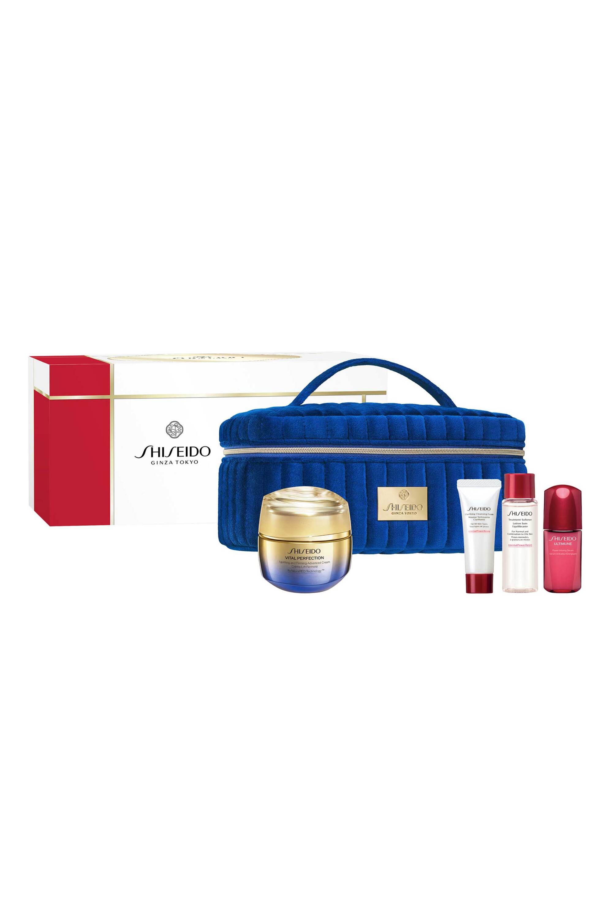 Shiseido Vital Perfection Advanced Holiday Pouch Set
