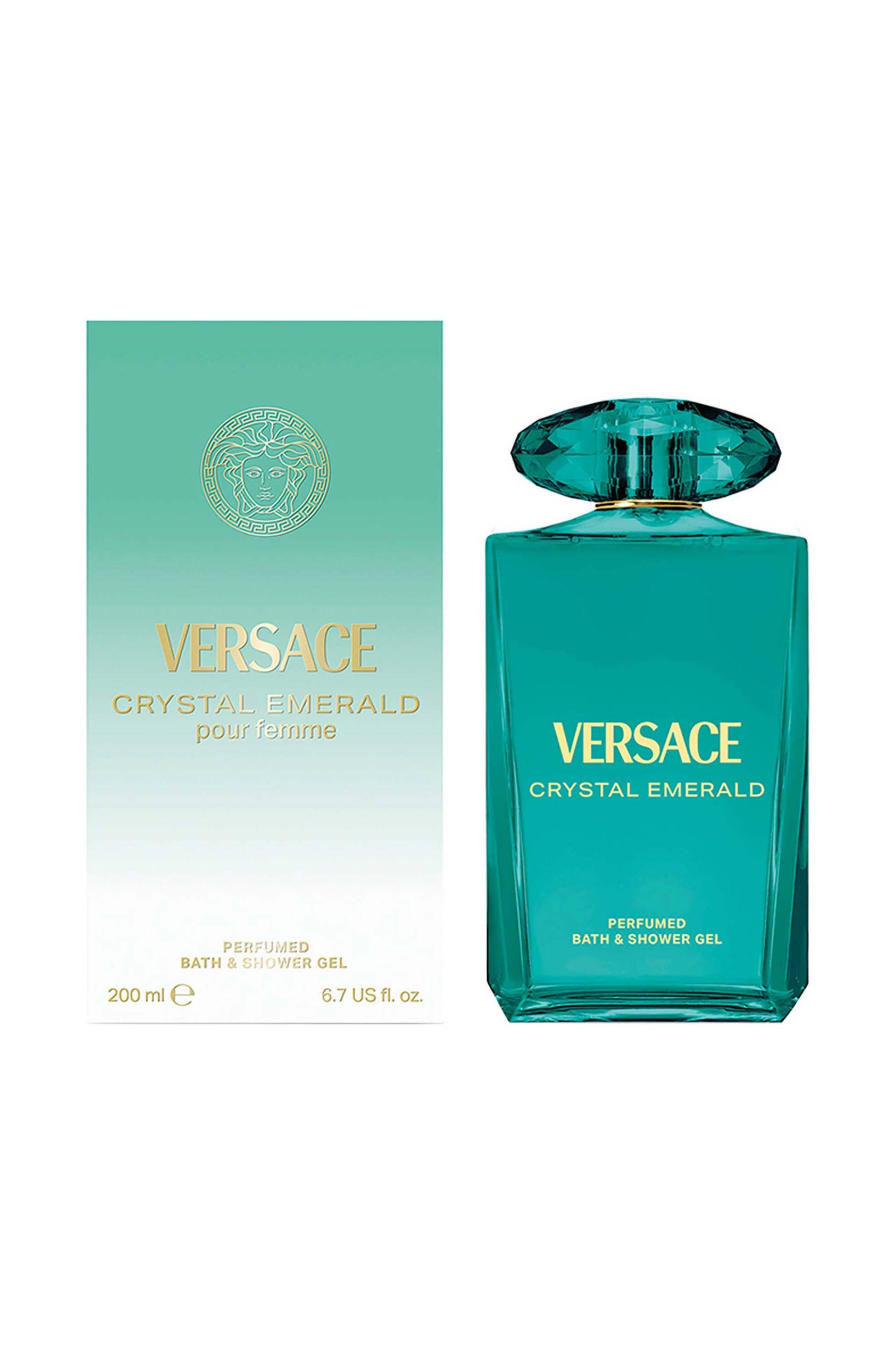 Versace Crystal Emerald Perfumed Bath Shower Gel 200 ML - 530048