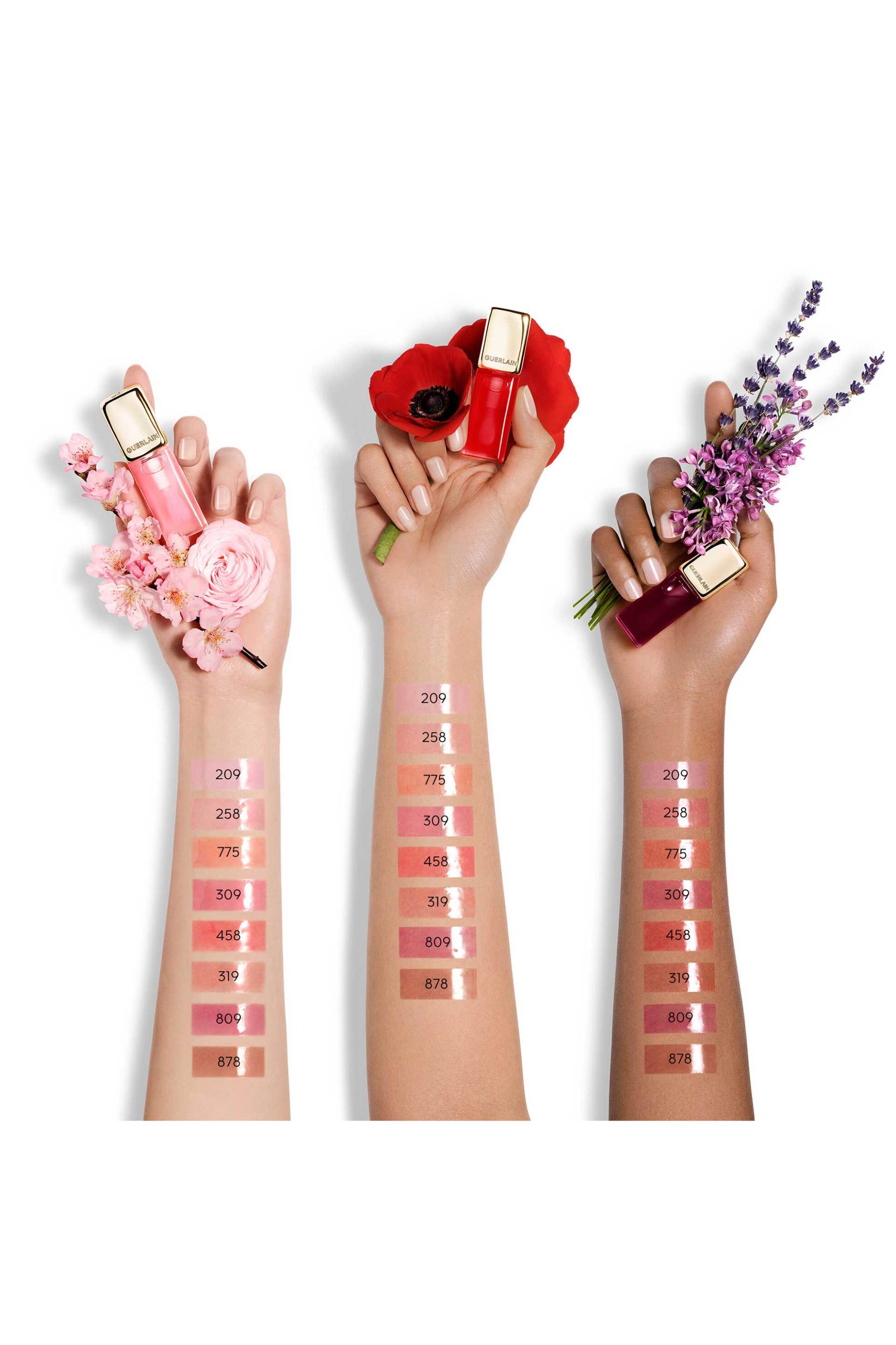 Guerlain Kisskiss Bee Glow Oil 92% Natural-Origin Honey Tint Lip 9 5 ML - G044111 209 Blooming