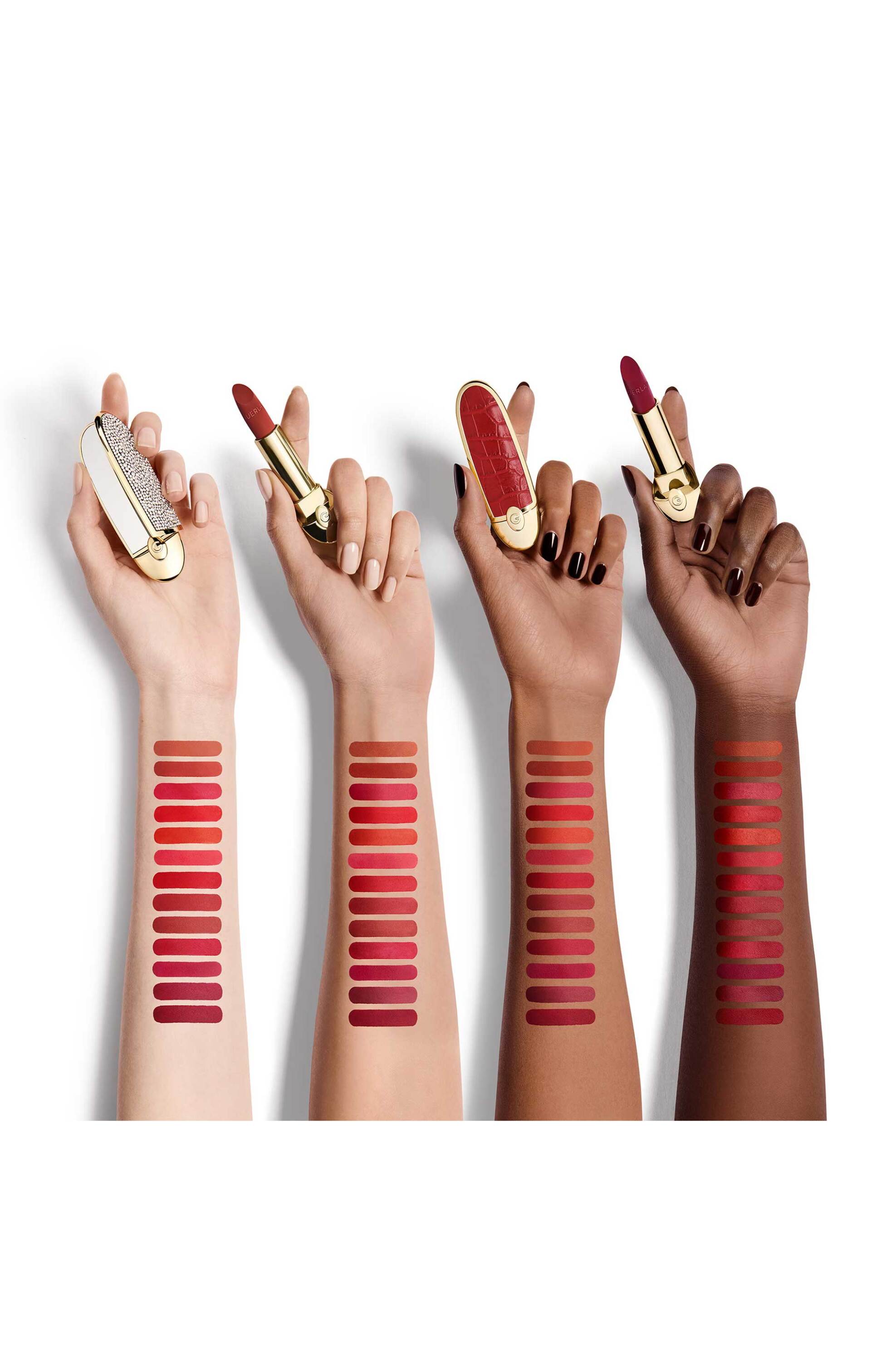 Guerlain Rouge G The Refill Customisable Ultra-Care Lipstick 3 5 Gr - G043889 962 Le Tulipe Noire Velvet