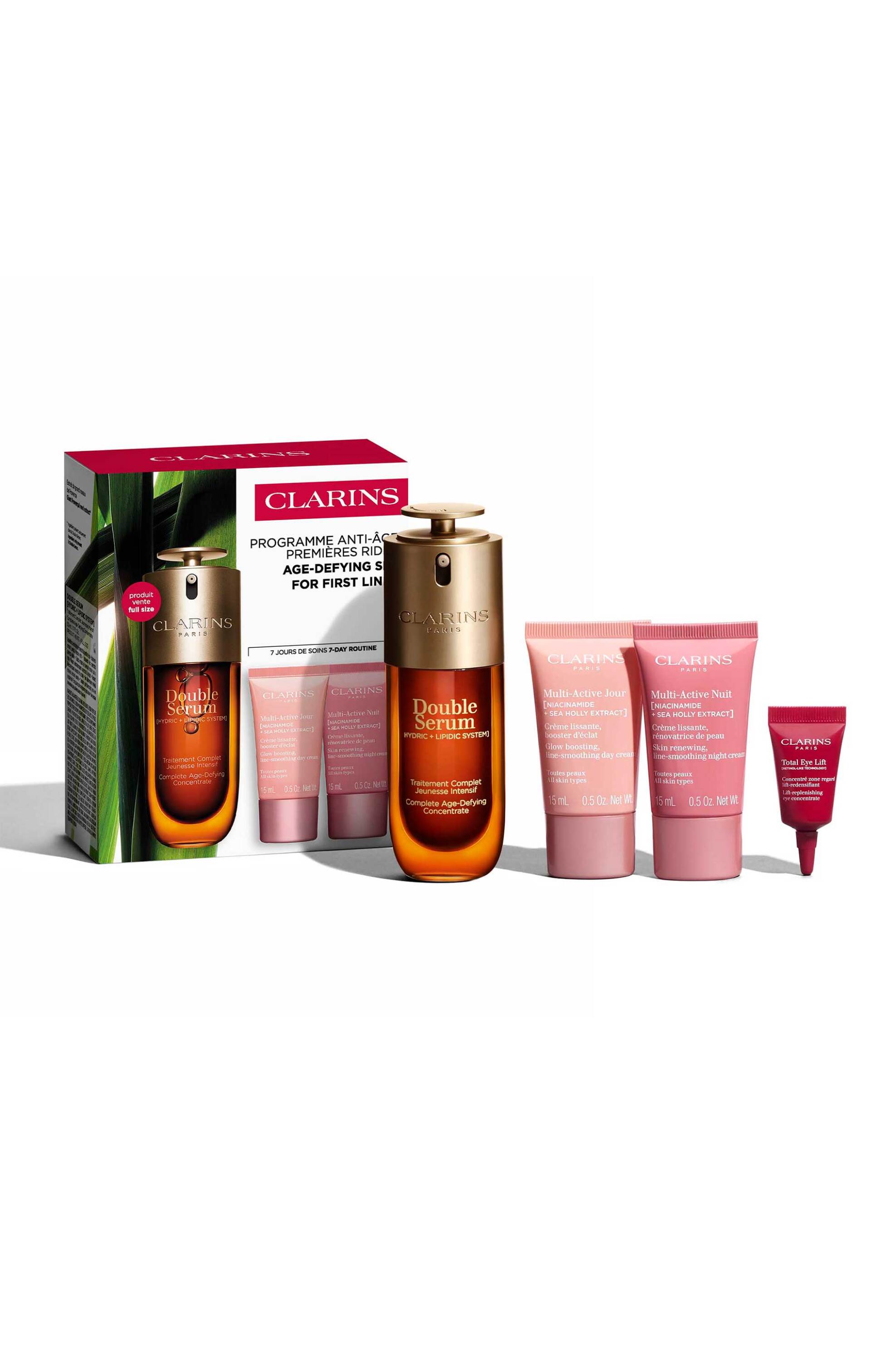 Clarins Double Serum & Multi-Active Set - 80124332