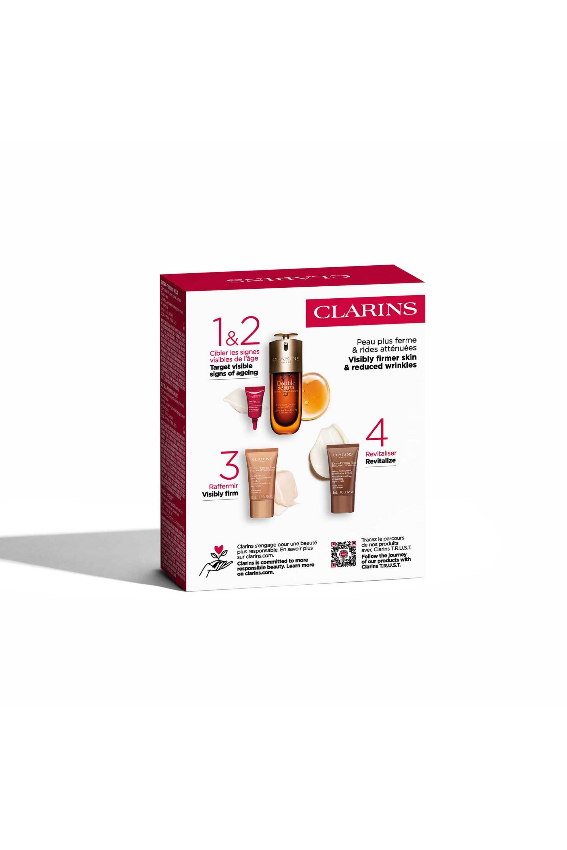 Clarins Double Serum & Extra-Firming Set - 80124333 φωτογραφία