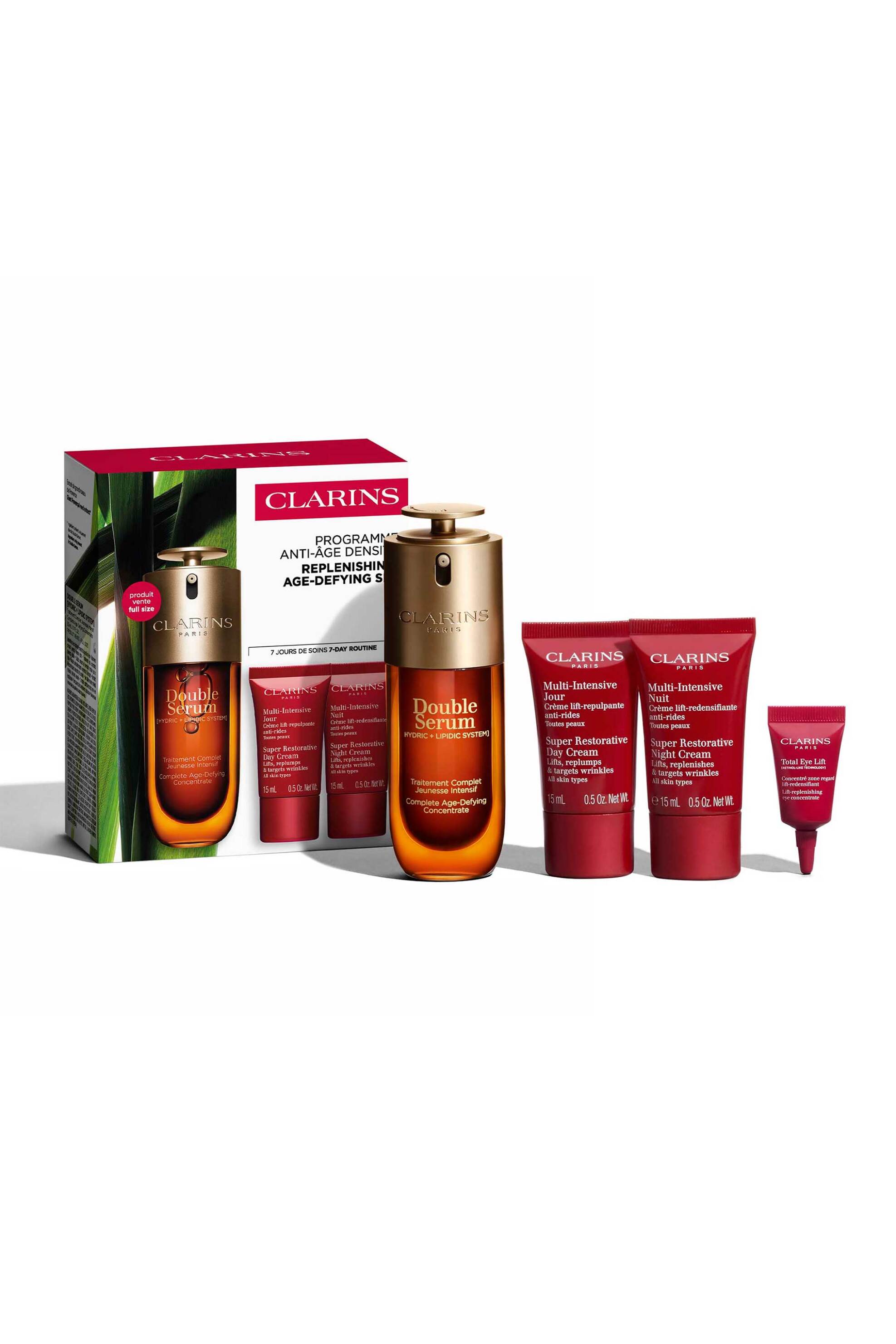 Clarins Double Serum & Multi-Intensive Set - 80124334